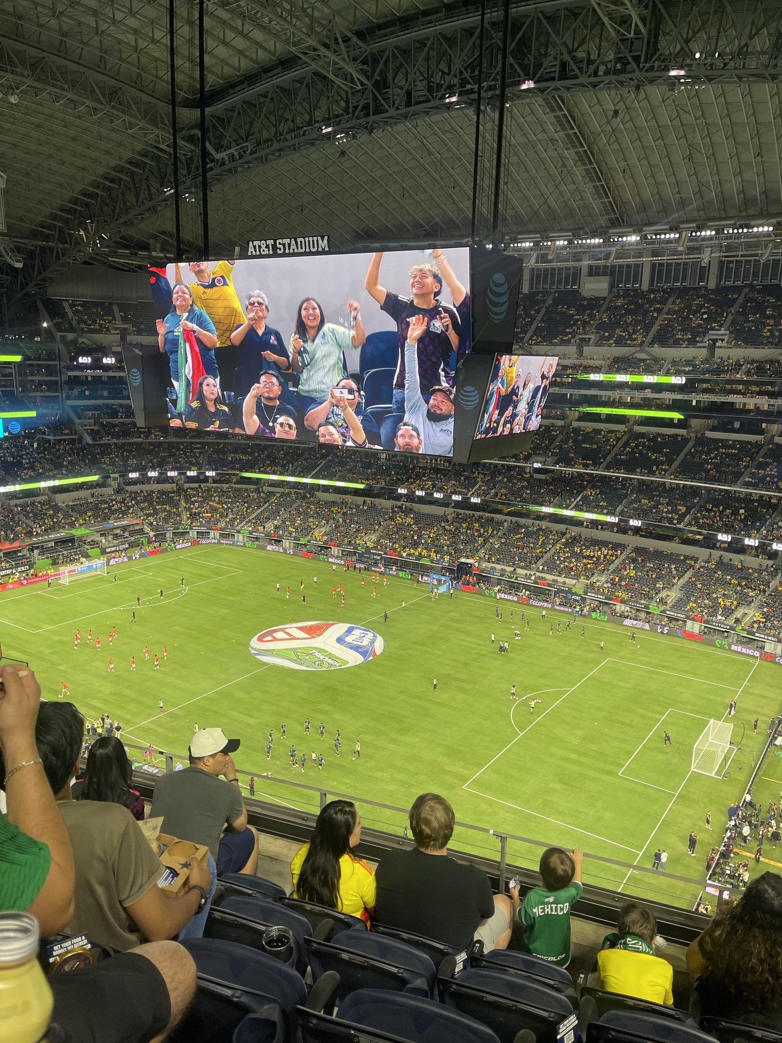 Real Fan View taken from Section 438 at AT&T Stadium by Alister S