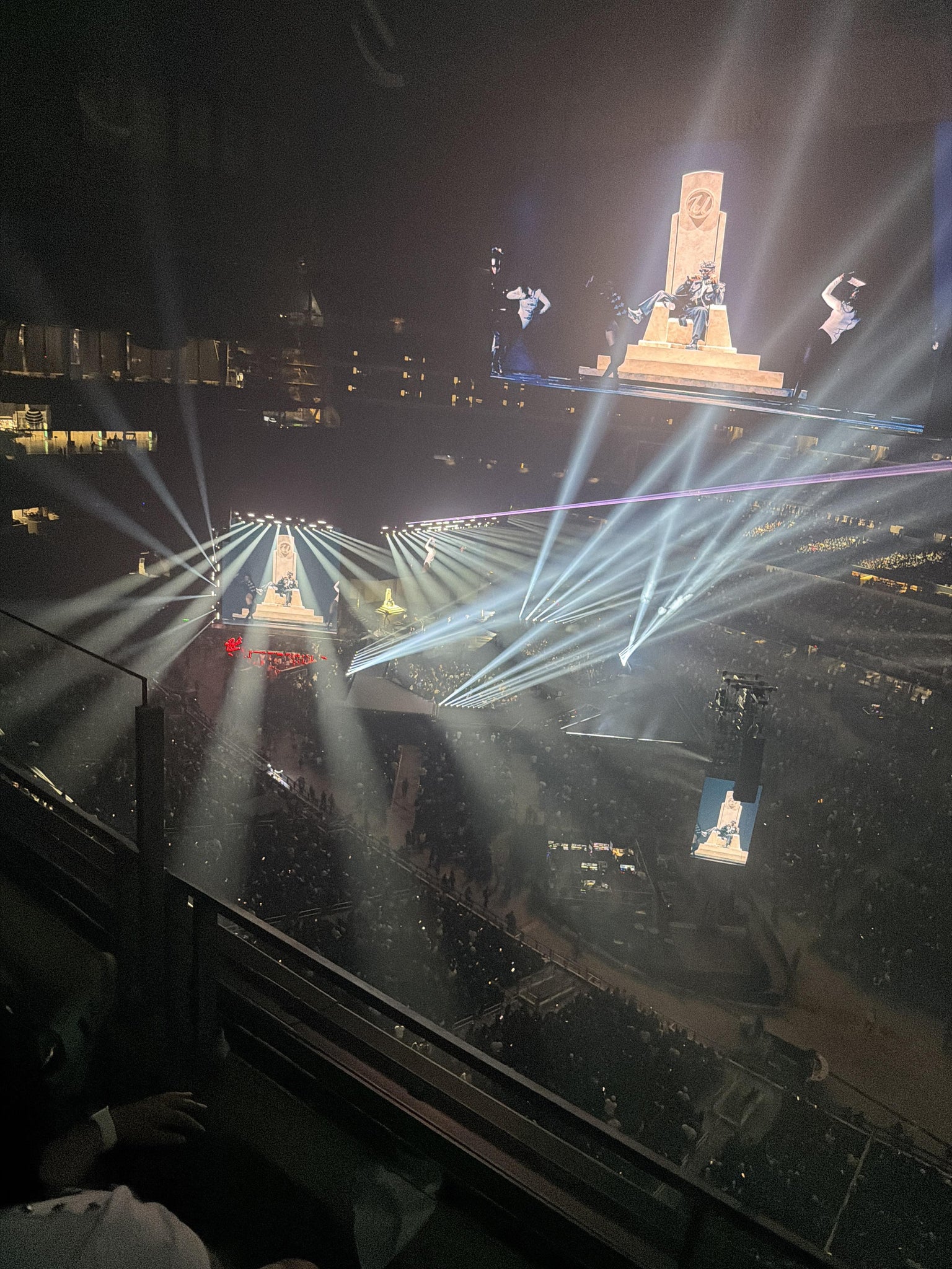 Real Fan View taken from Section 439 at AT&T Stadium by Dawn C