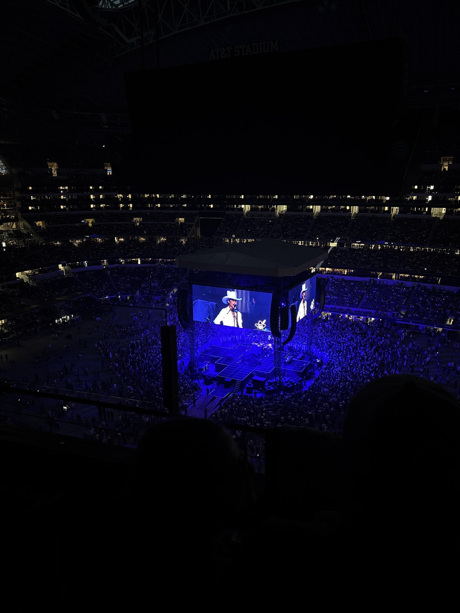 Real Fan View taken from Section 440 at AT&T Stadium by Anonymous User
