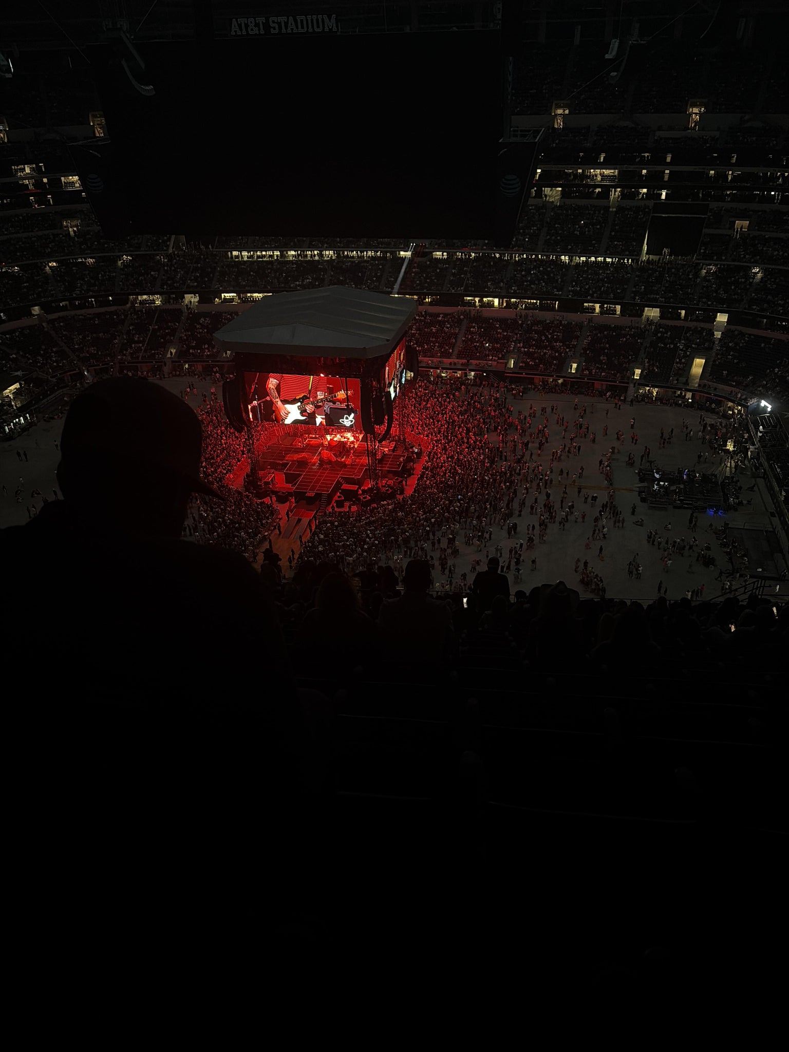 Real Fan View taken from Section 440 at AT&T Stadium by Kayleigh S