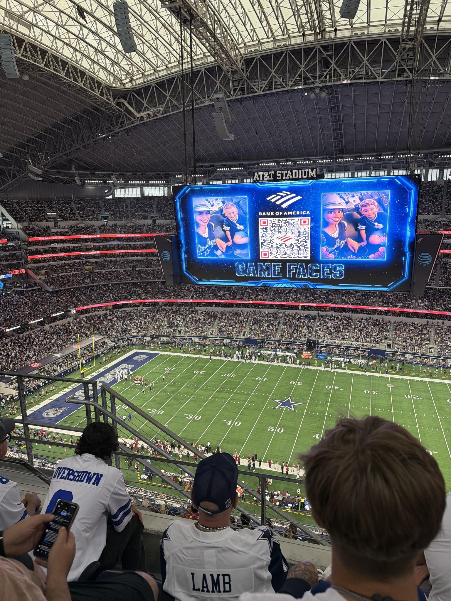 Real Fan View taken from Section 441 at AT&T Stadium by Diamante S