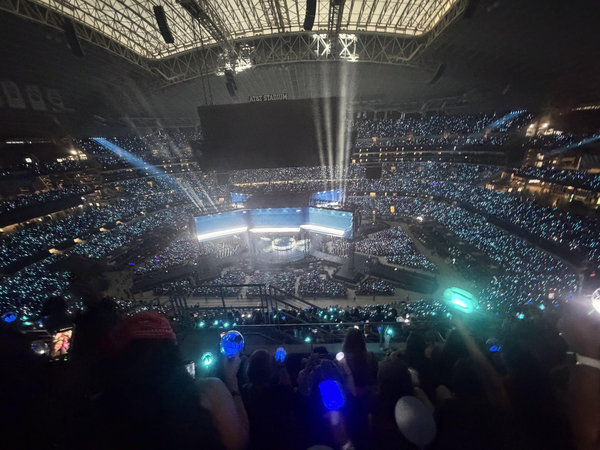 Vue réelle des fans prise de la Section 441 au site AT&T Stadium par Katie R