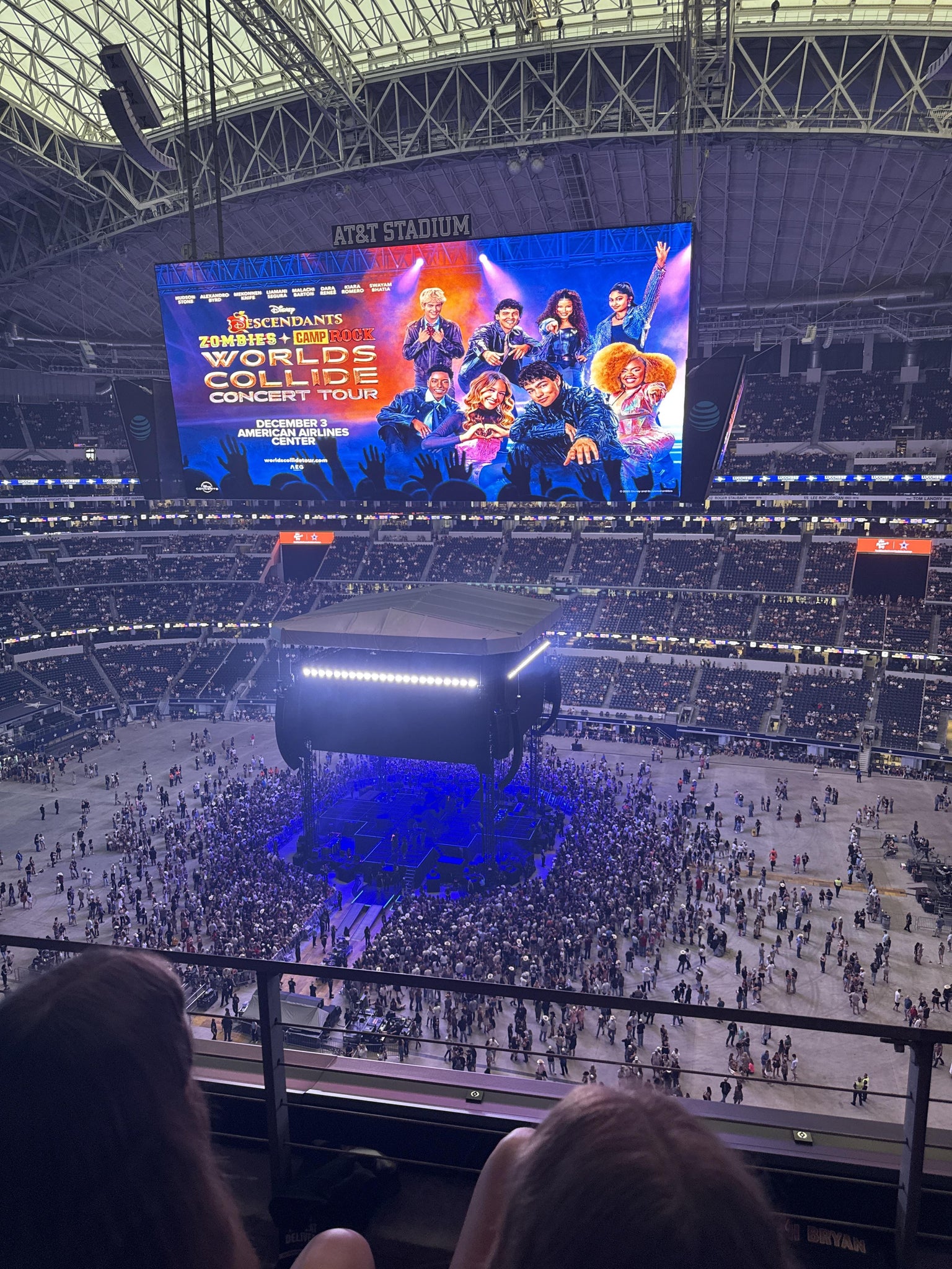Real Fan View taken from Section 441 at AT&T Stadium by Astrid G