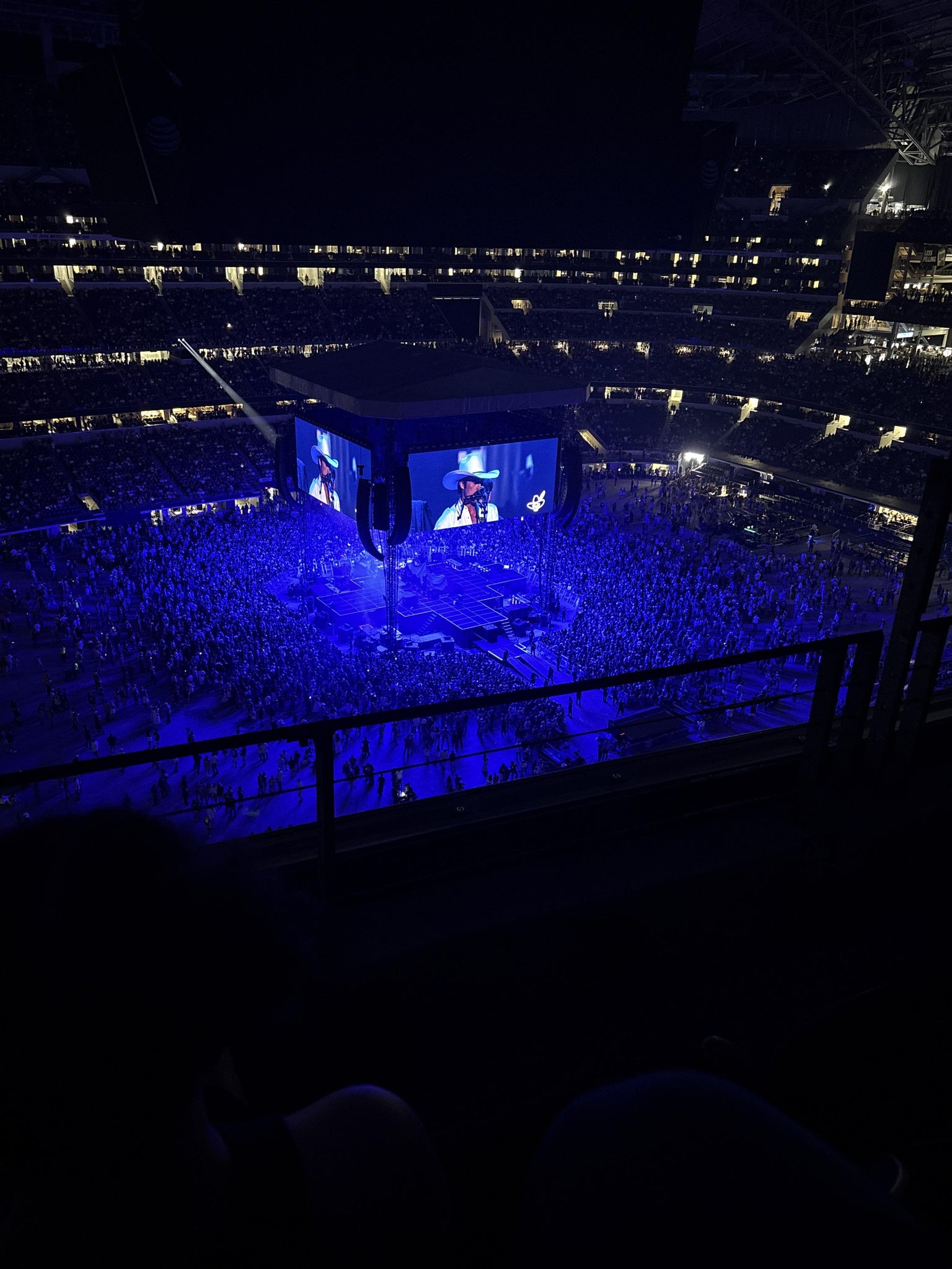 Real Fan View taken from Section 447 at AT&T Stadium by Isbella C