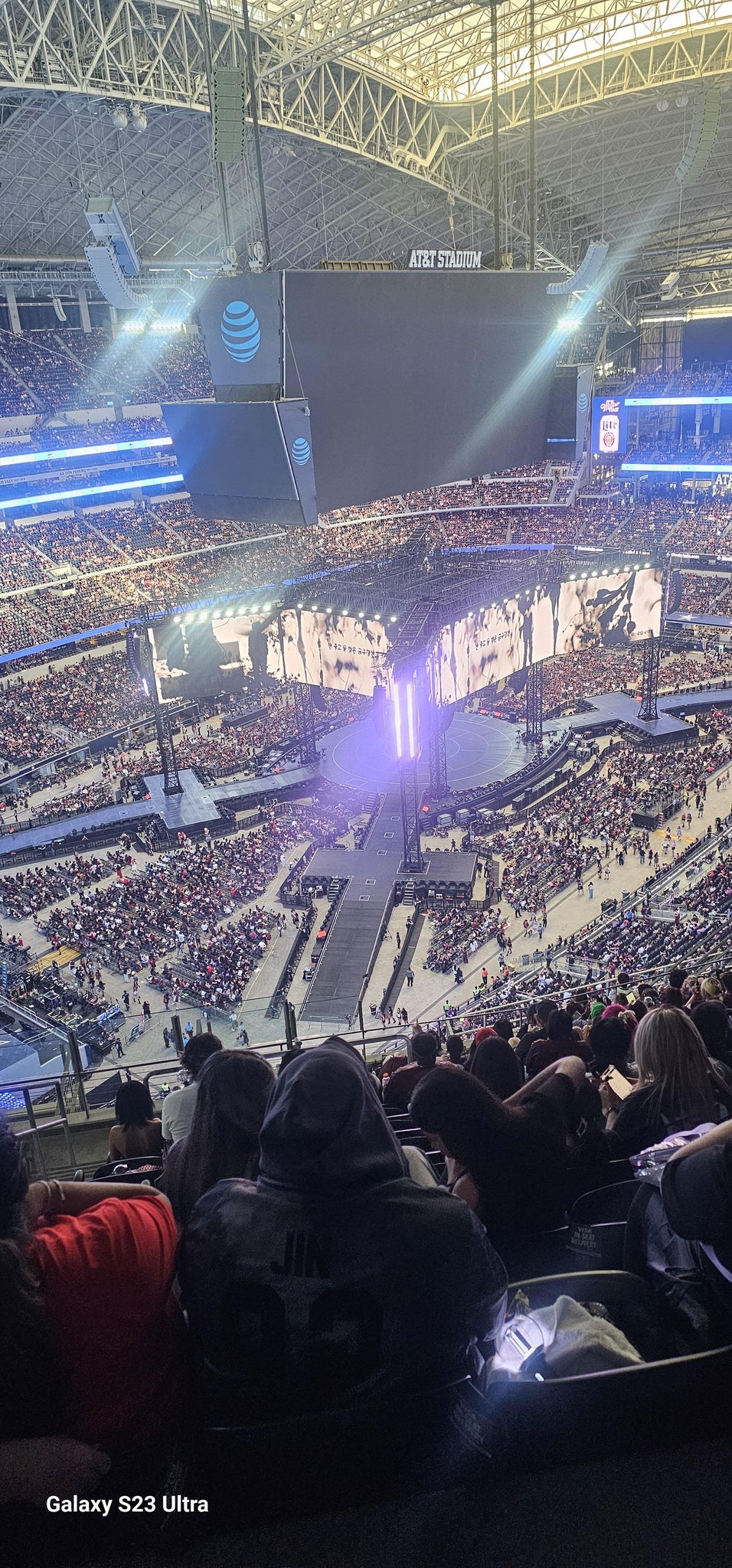 Real Fan View taken from Section 450 at AT&T Stadium by Ninoska N