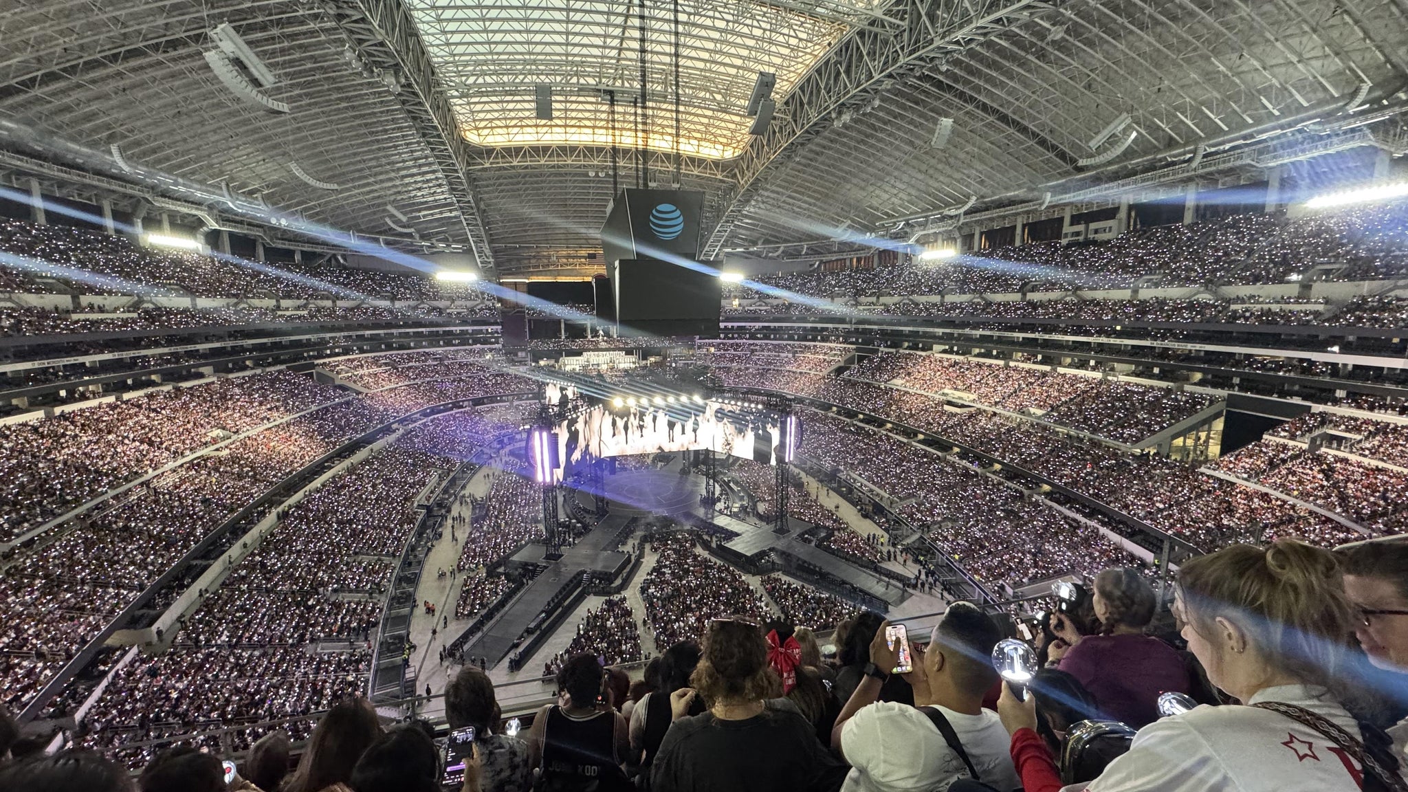 Real Fan View taken from Section 459 at AT&T Stadium by Jonathan V