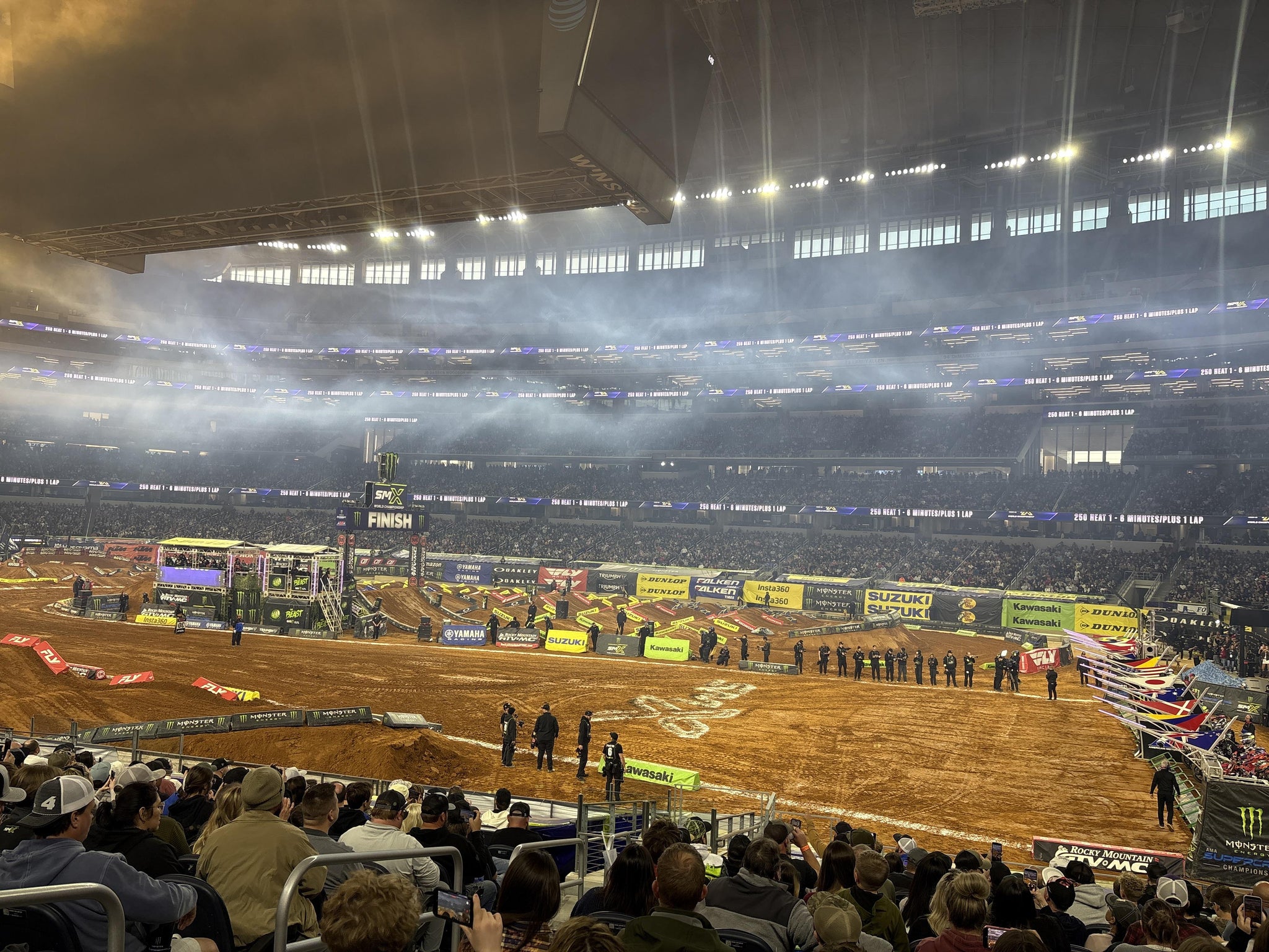 Real Fan View taken from Section C 106 at AT&T Stadium by Johnny F