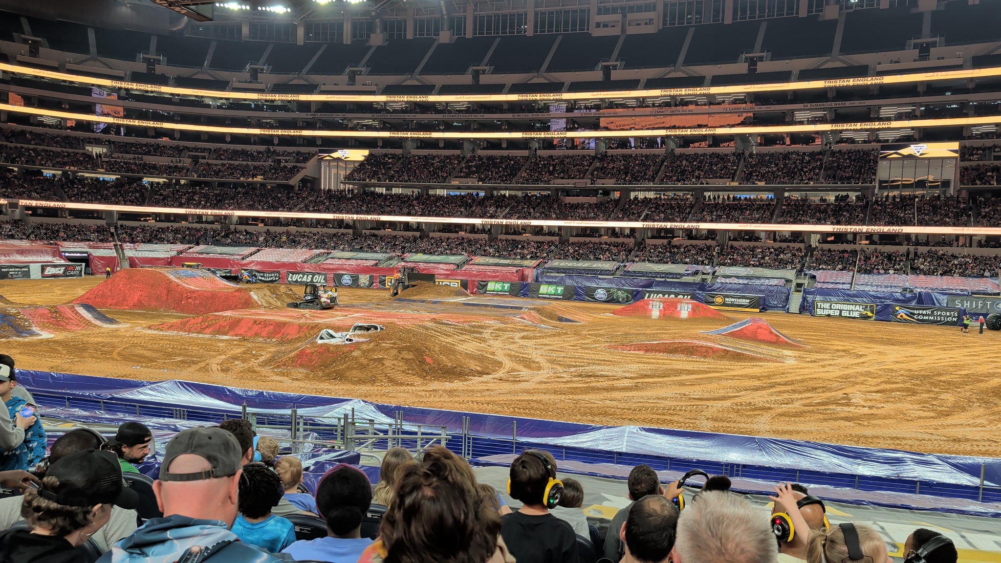 Real Fan View taken from Section C 108 at AT&T Stadium by Antonio M
