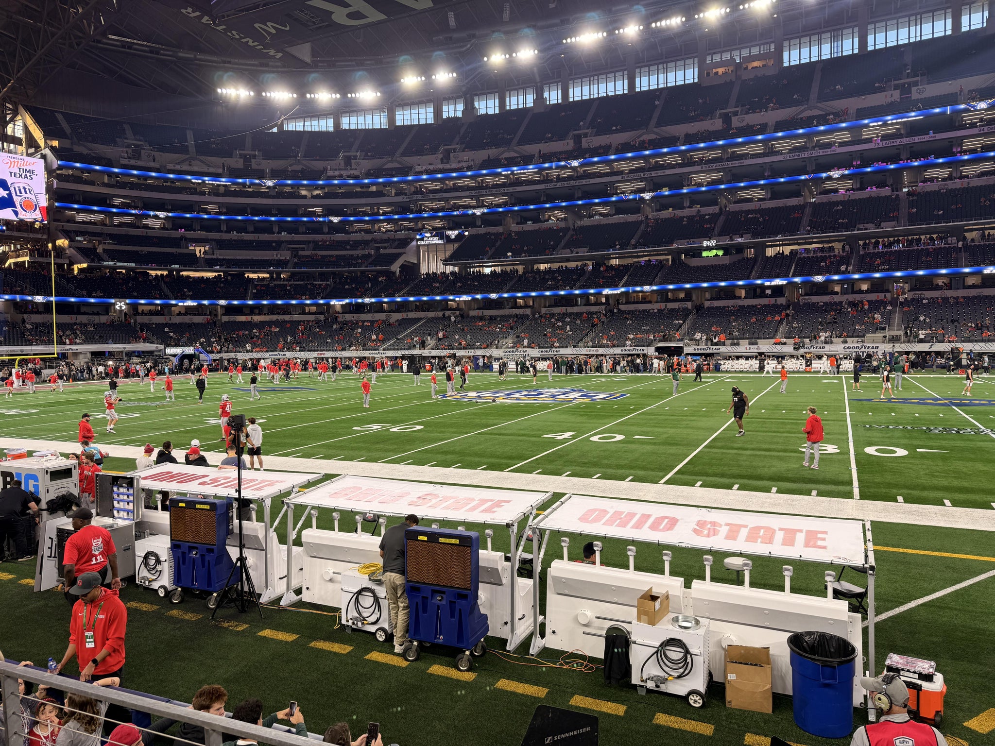 Real Fan View taken from Section C 109 at AT&T Stadium by Patrick K