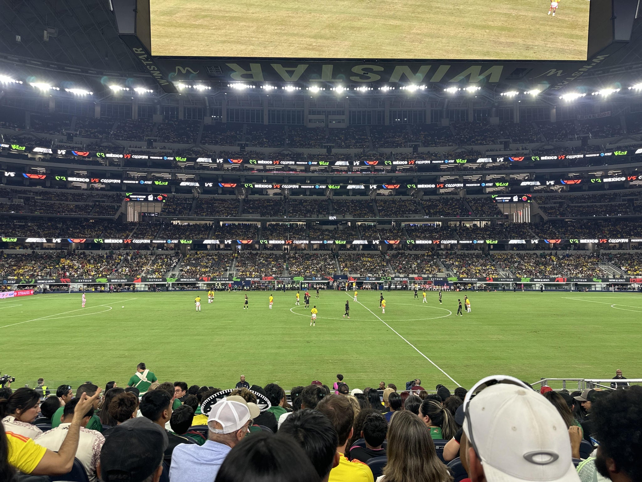 Real Fan View taken from Section C 111 at AT&T Stadium by Anonymous User