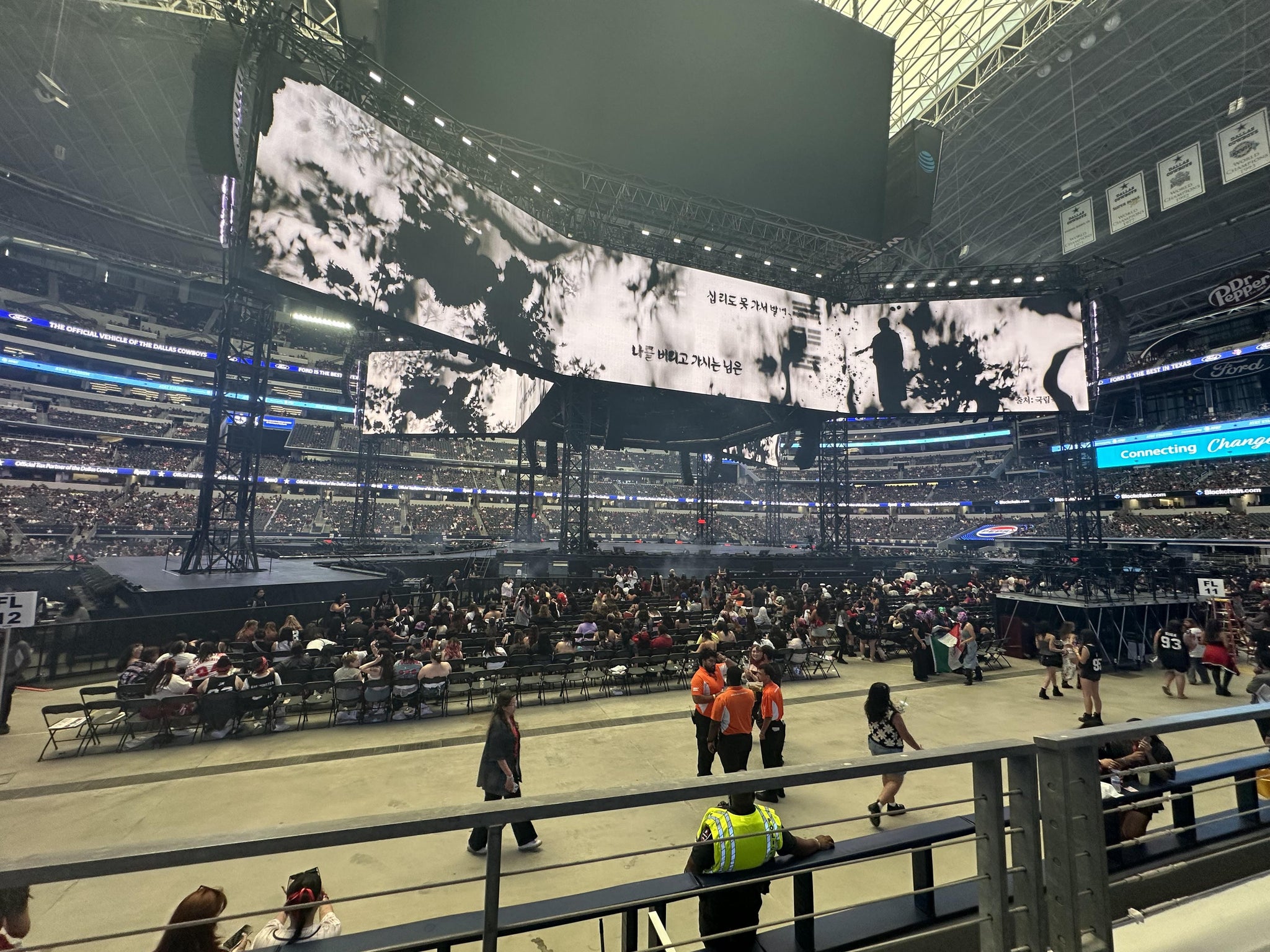 Real Fan View taken from Section C 112 at AT&T Stadium by Cyndi F