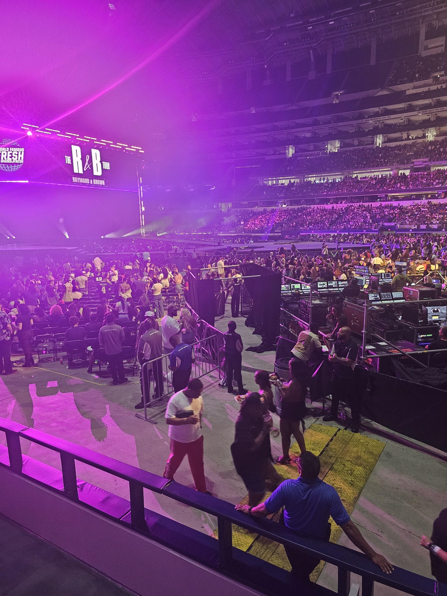 Real Fan View taken from Section C 134 at AT&T Stadium by Jessica G