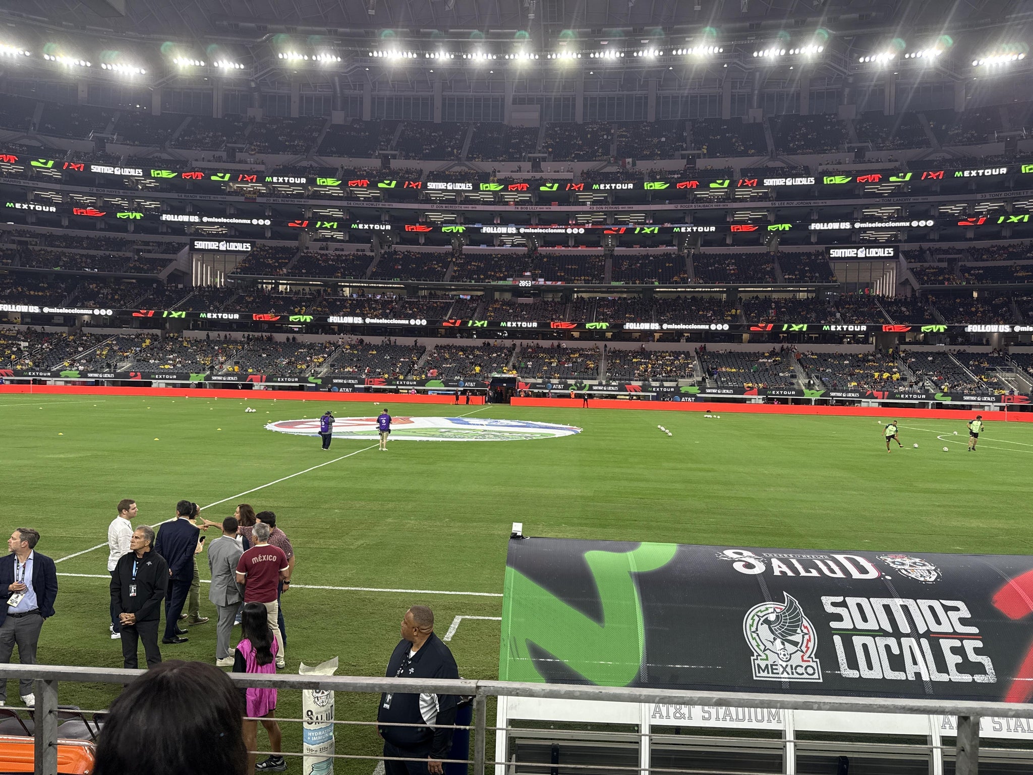 Real Fan View taken from Section C 135 at AT&T Stadium by Anonymous User