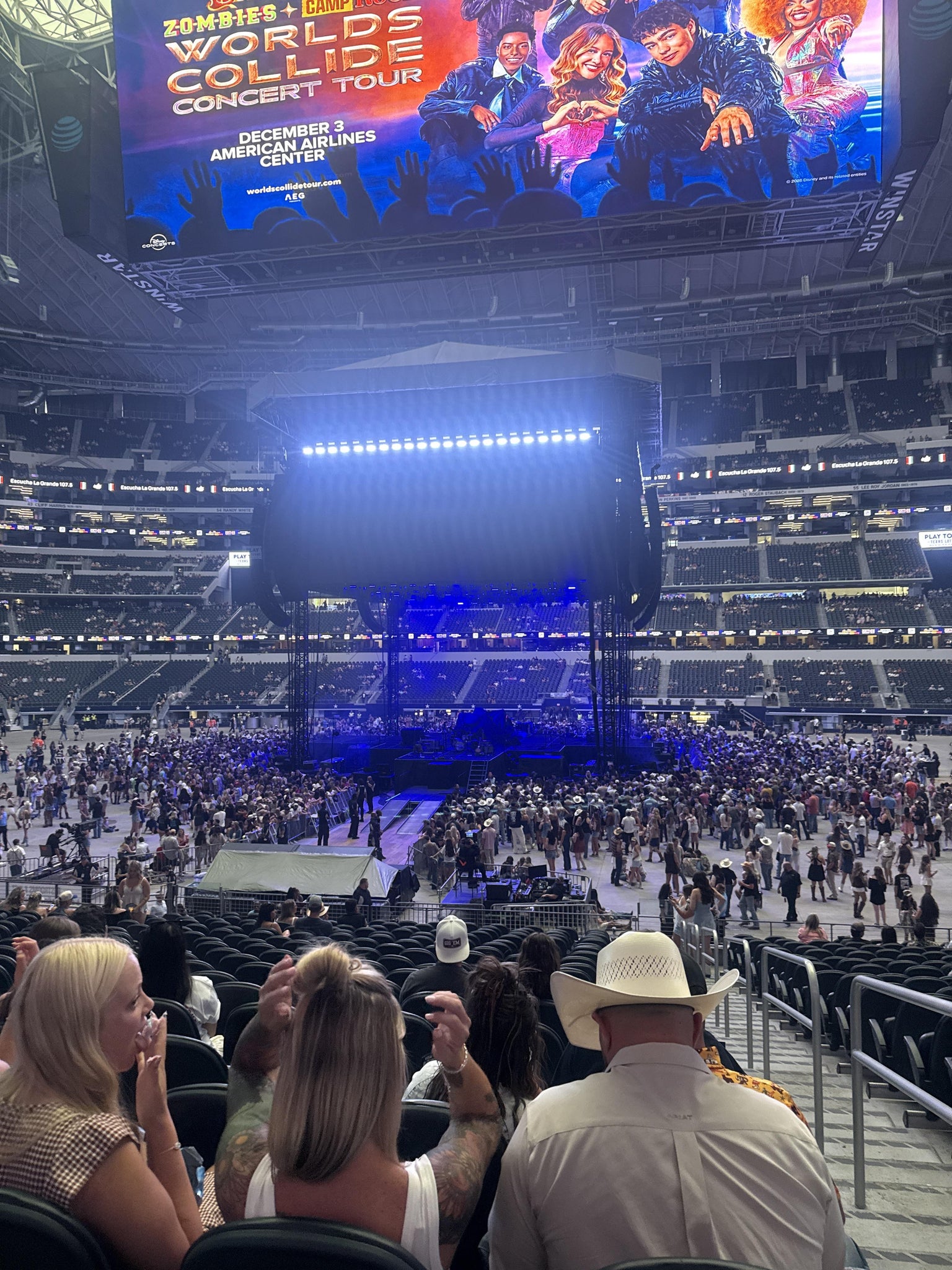 Real Fan View taken from Section C 135 at AT&T Stadium by Weston james worthington
