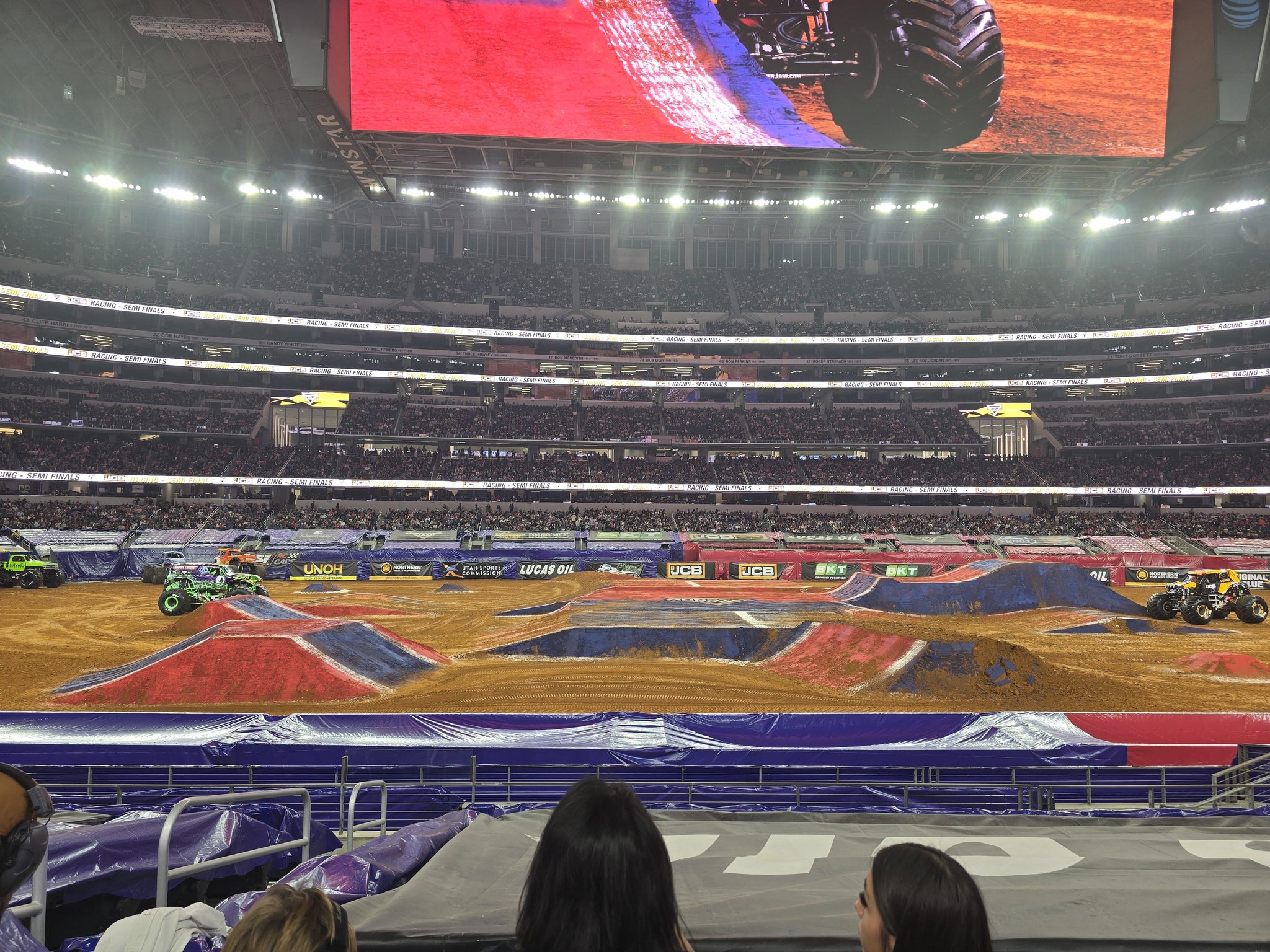 Real Fan View taken from Section C 136 at AT&T Stadium by Audriana M