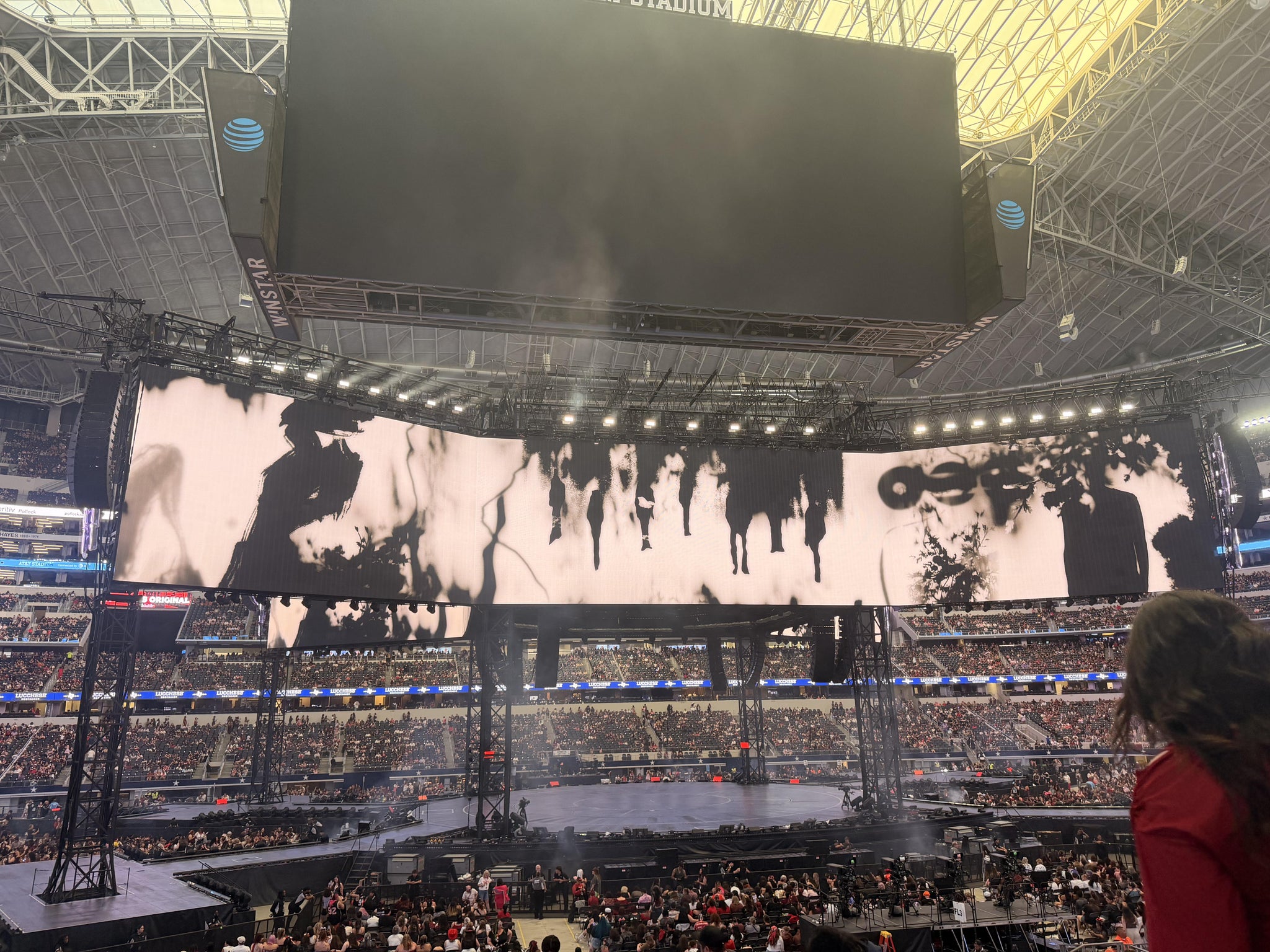 Real Fan View taken from Section C 137 at AT&T Stadium by Mia N