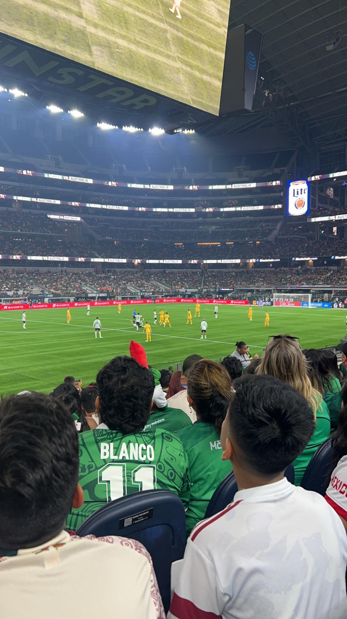 Real Fan View taken from Section C 138 at AT&T Stadium by Ashlee I