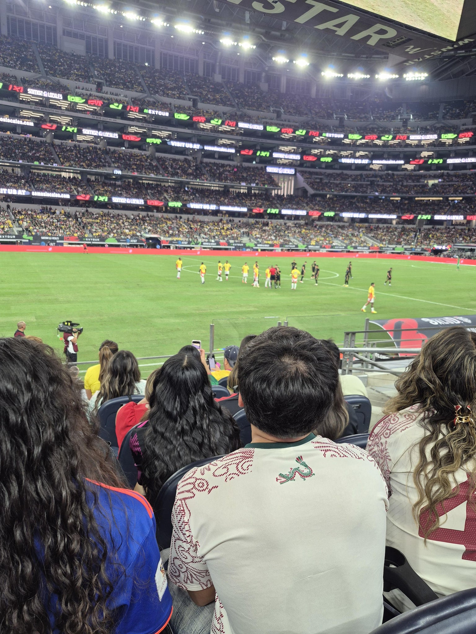 Real Fan View taken from Section C 138 at AT&T Stadium by Dalton H