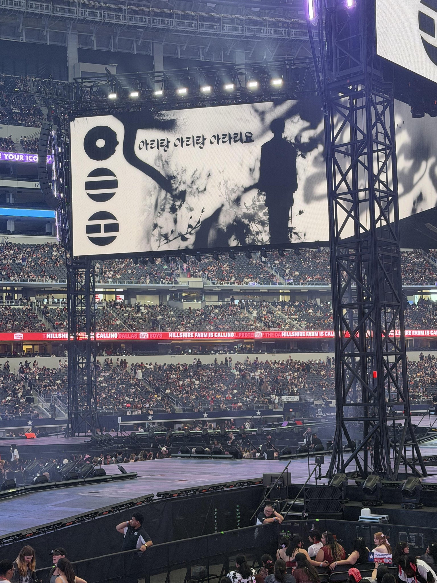 Real Fan View taken from Section C 139 at AT&T Stadium by Char W