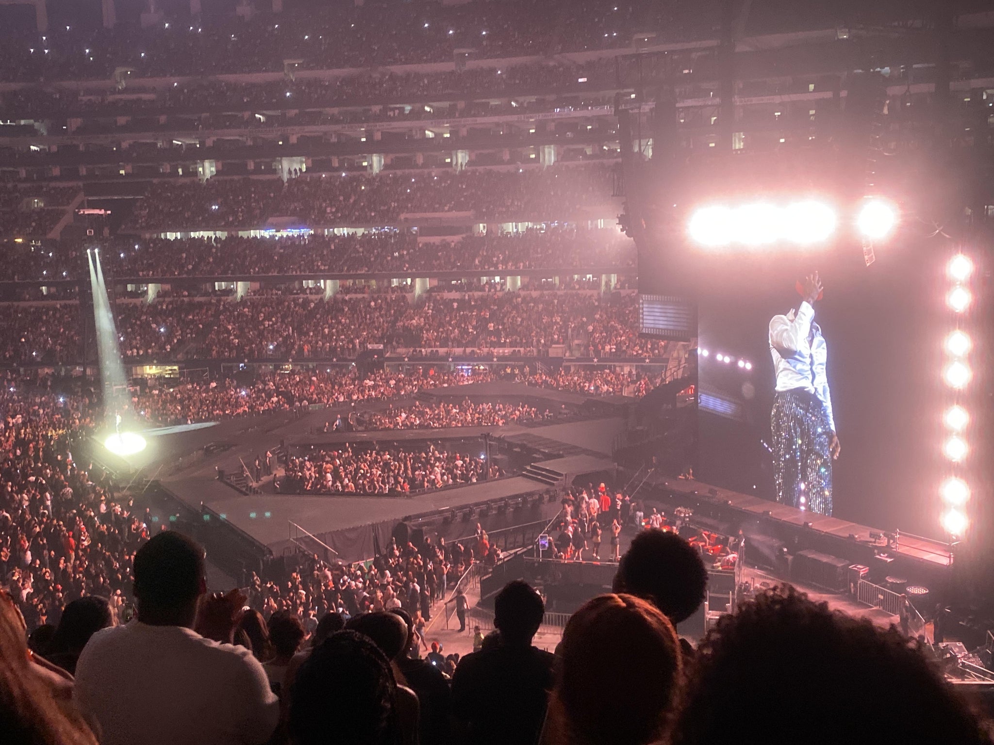 Real Fan View taken from Section C 207 at AT&T Stadium by Alexus F