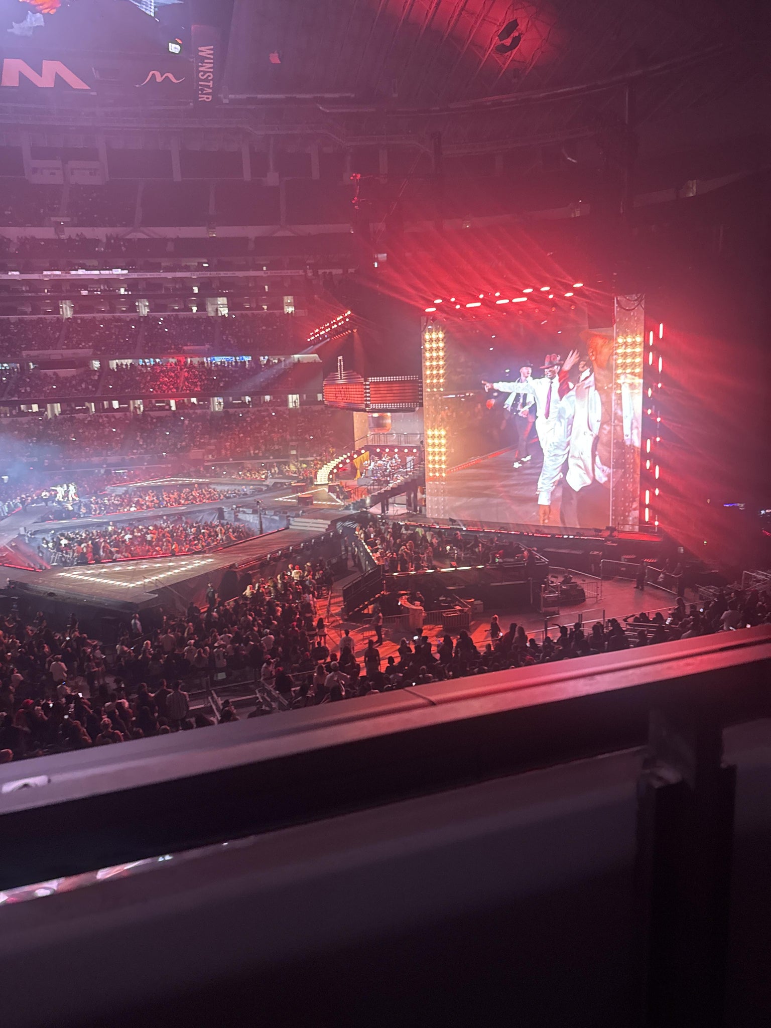 Real Fan View taken from Section C 208 at AT&T Stadium by Shadece M