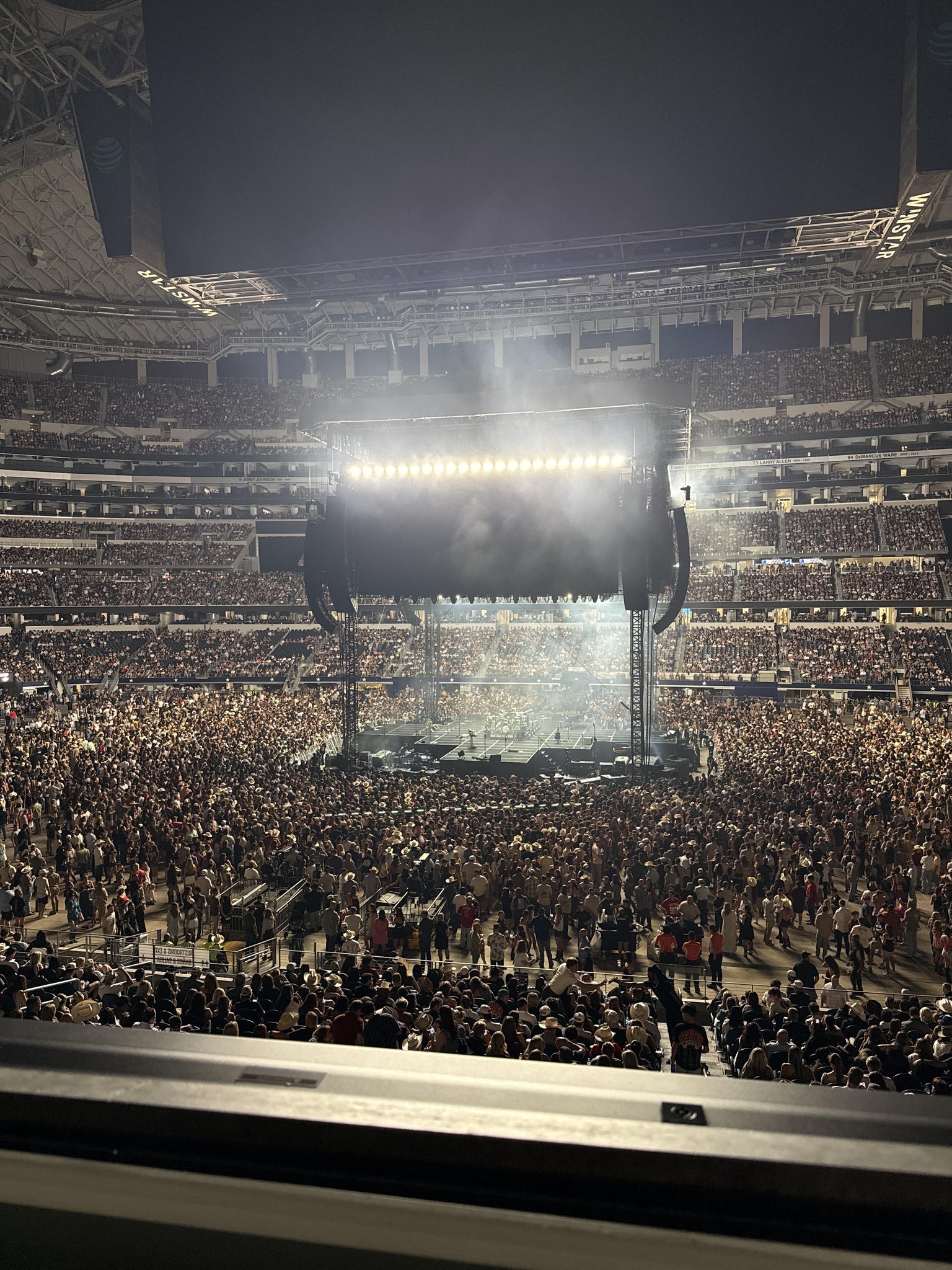 Real Fan View taken from Section C 209 at AT&T Stadium by Reagan R