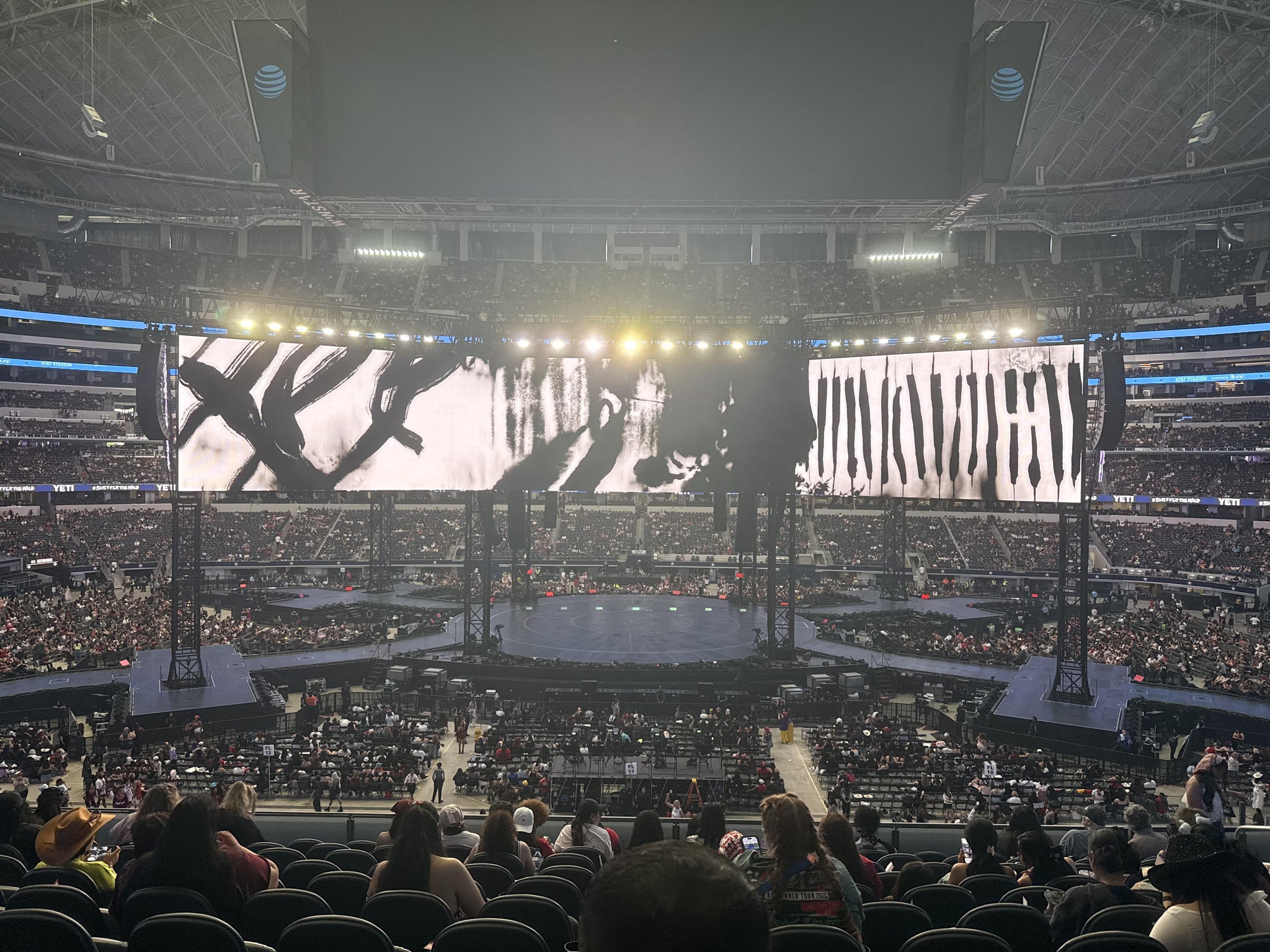 Real Fan View taken from Section C 210 at AT&T Stadium by Brandi M