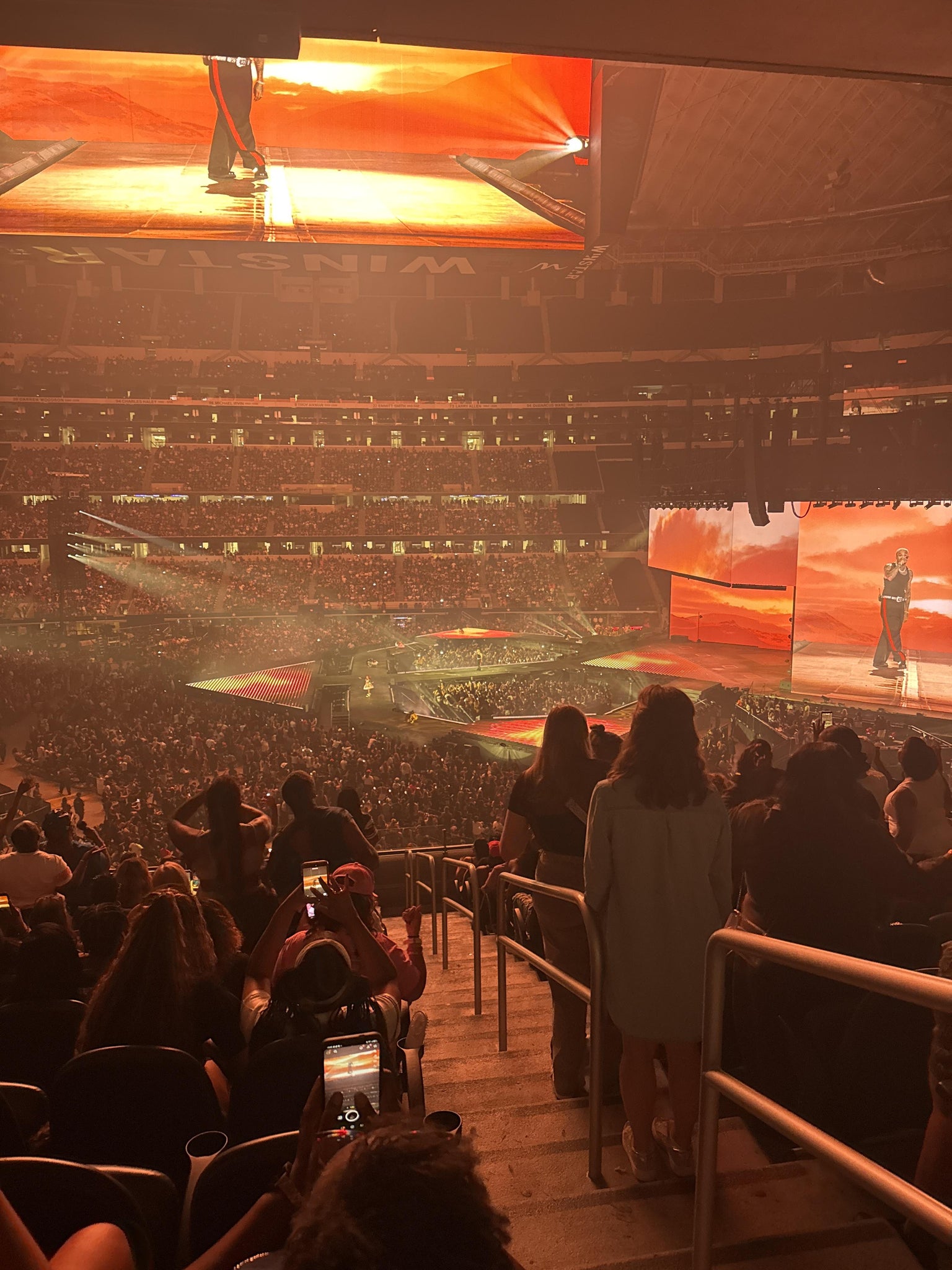 Real Fan View taken from Section C 210 at AT&T Stadium by Niles D