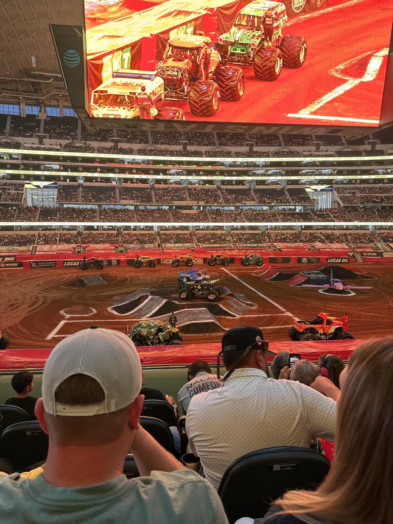 Real Fan View taken from Section C 211 at AT&T Stadium by Christian M