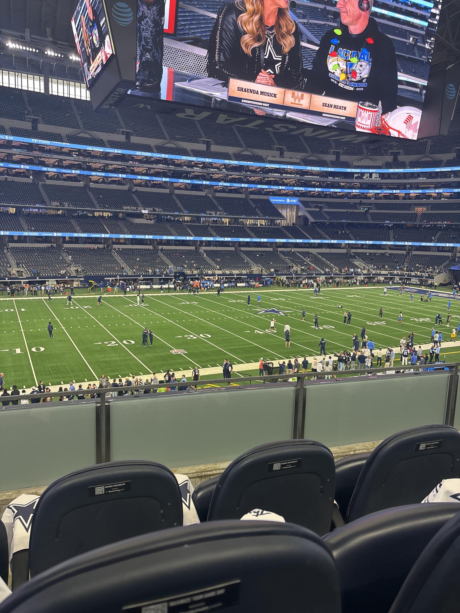 Real Fan View taken from Section C 213 at AT&T Stadium by Anonymous User
