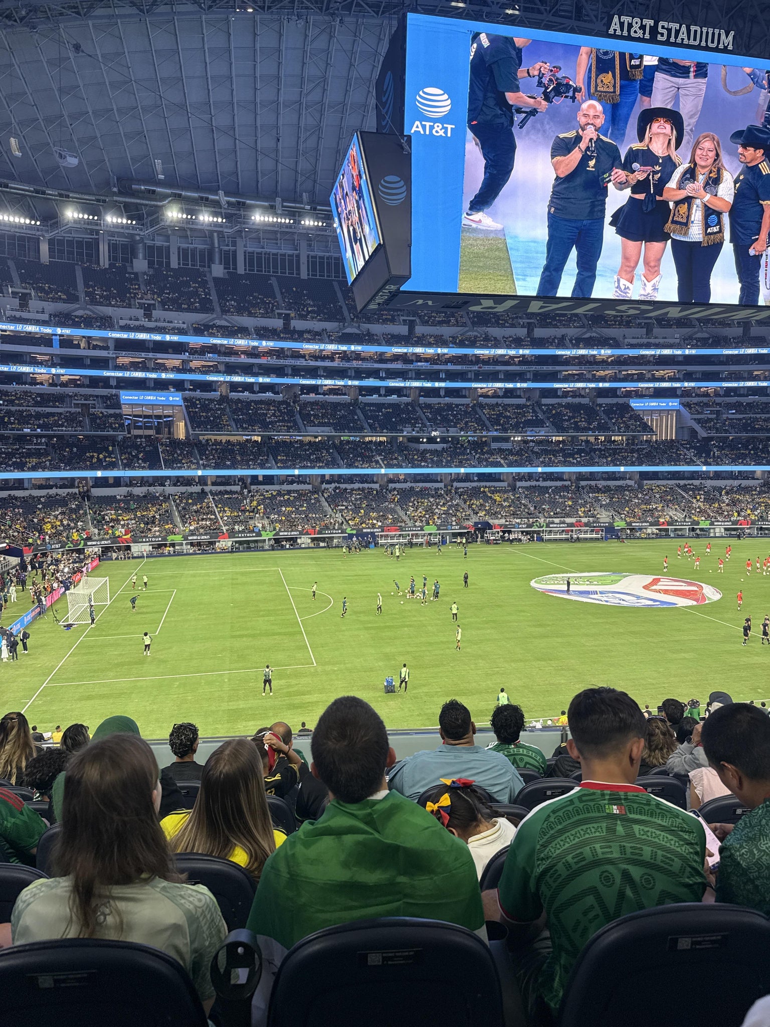 Real Fan View taken from Section C 213 at AT&T Stadium by Juan V