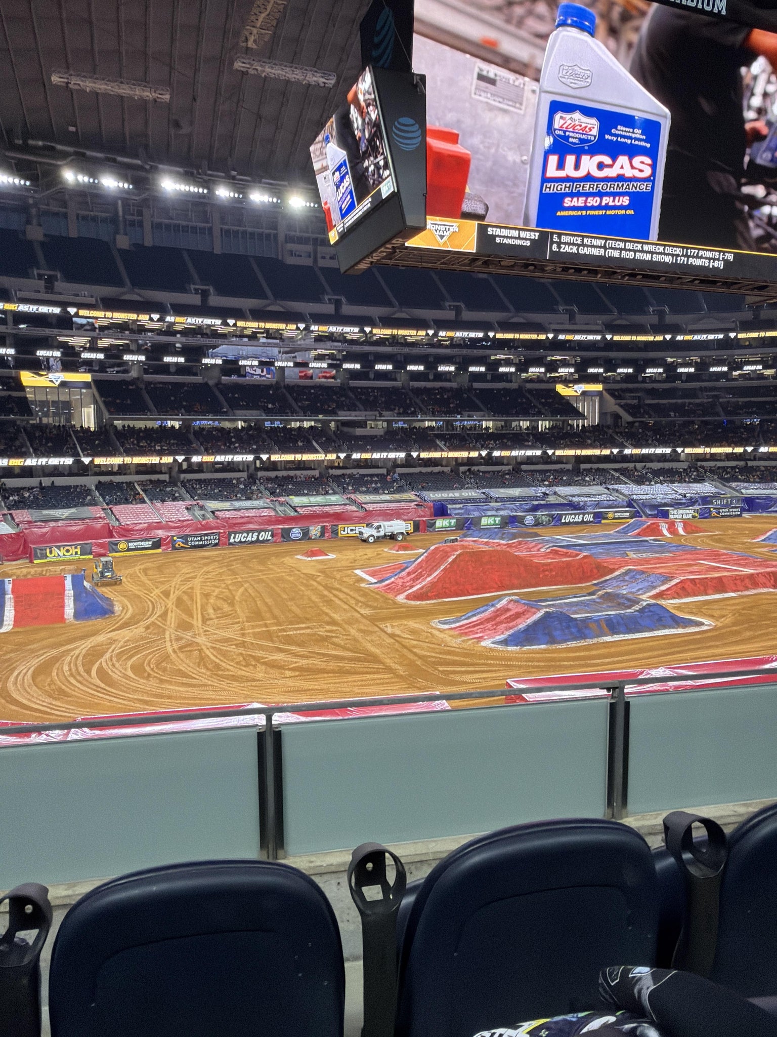 Real Fan View taken from Section C 214 at AT&T Stadium by Jaden G