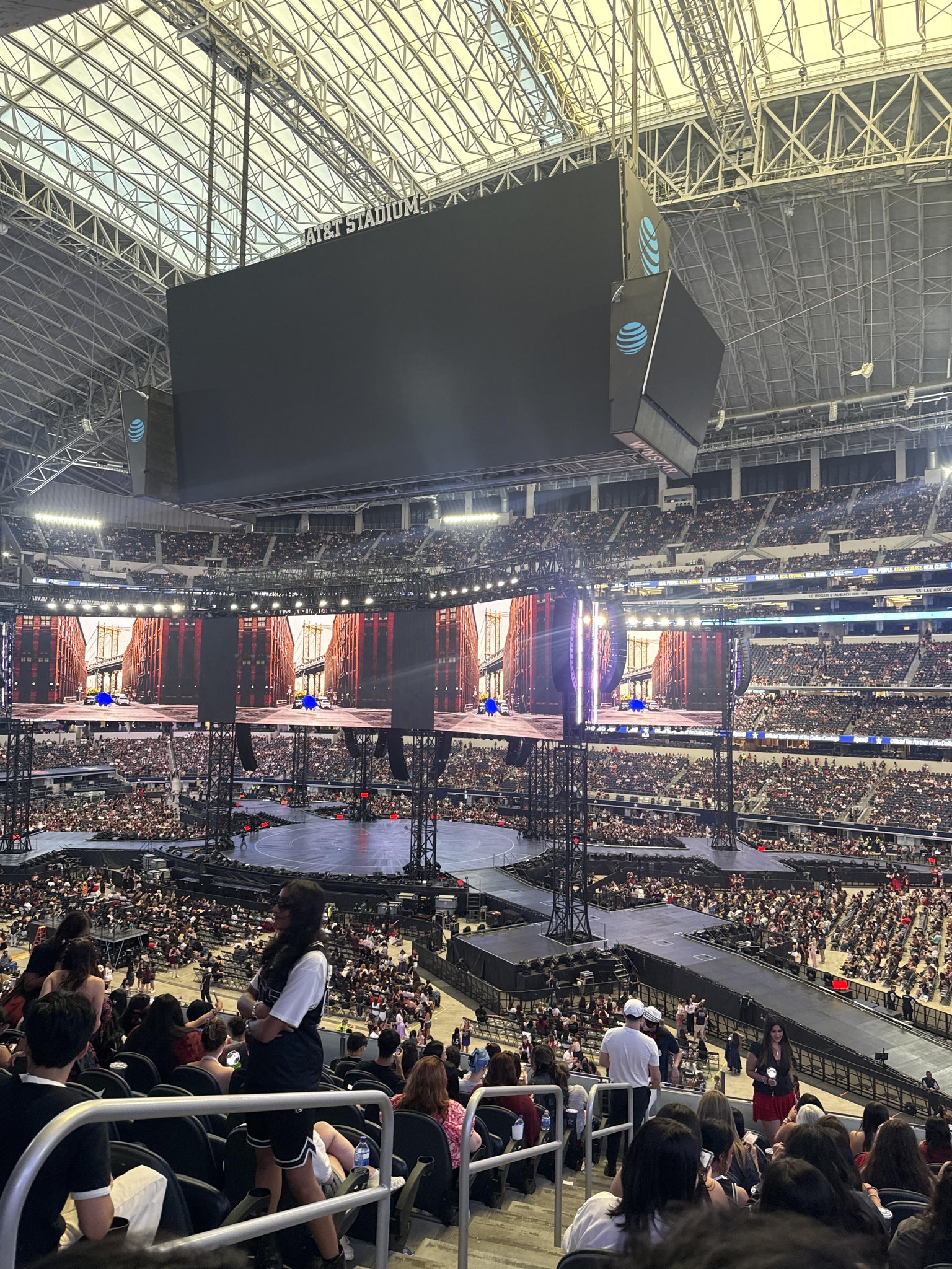 Real Fan View taken from Section C 231 at AT&T Stadium by Juliet G