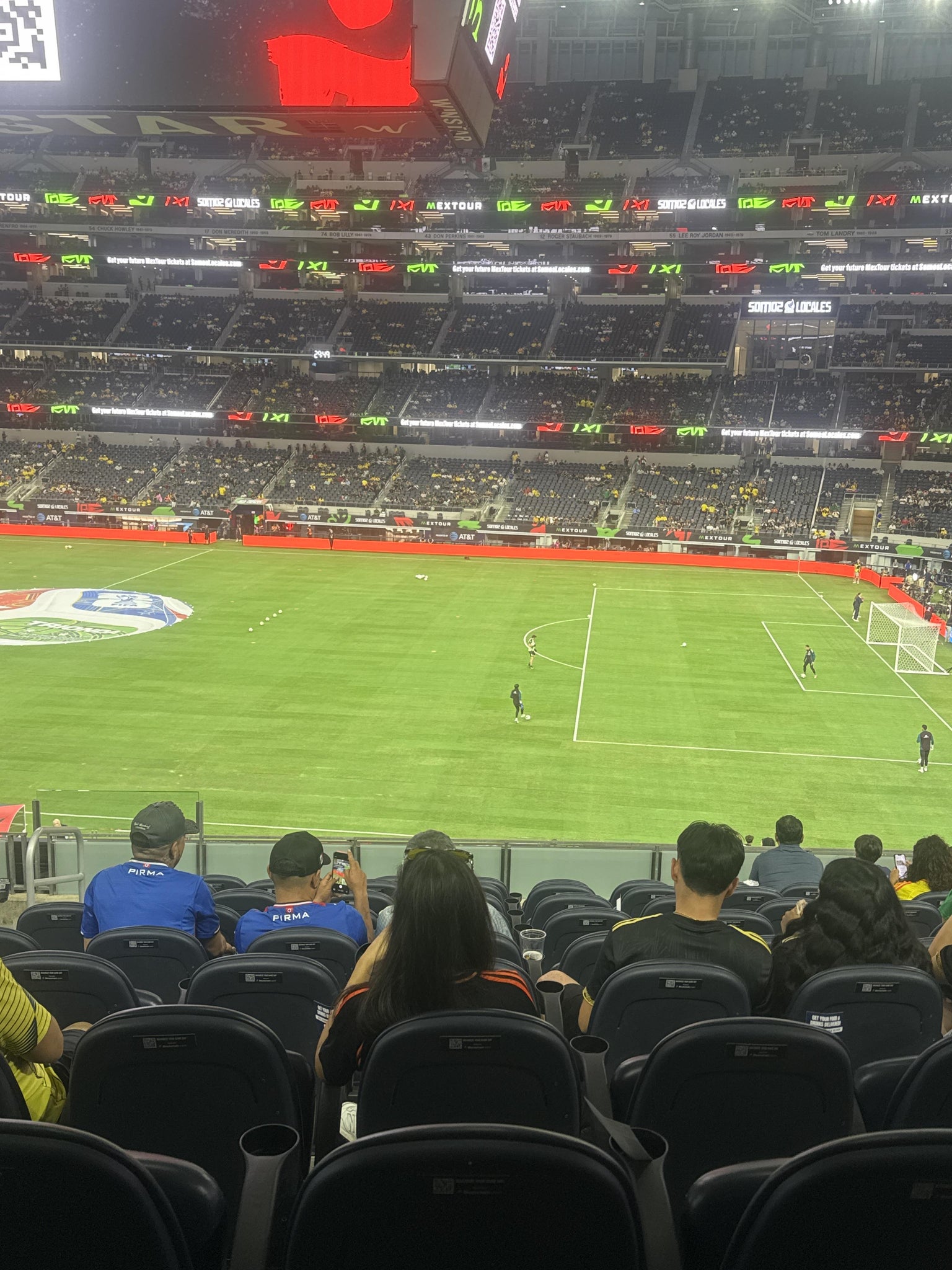 Real Fan View taken from Section C 232 at AT&T Stadium by Jose P
