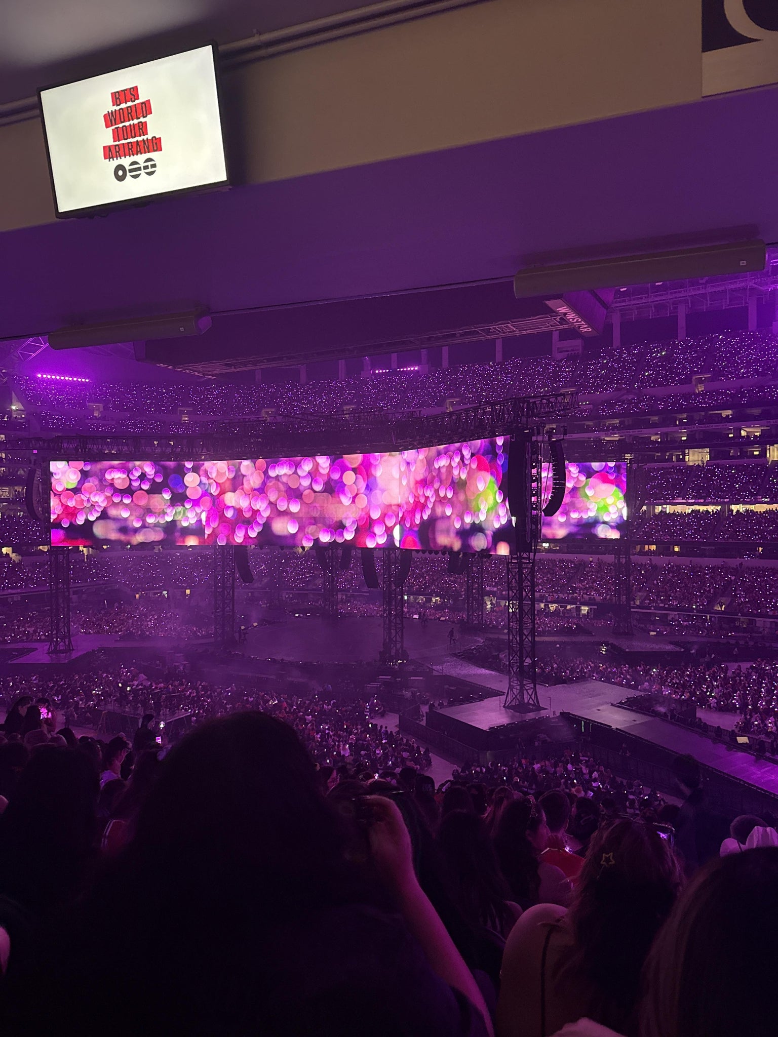 Real Fan View taken from Section C 232 at AT&T Stadium by Nicole Z