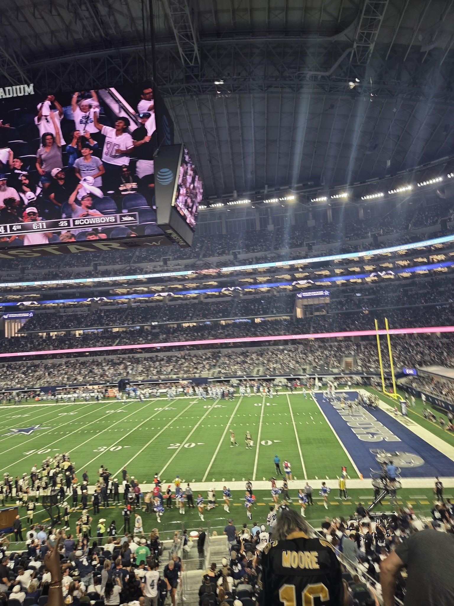 Real Fan View taken from Section C 232 at AT&T Stadium by Anonymous User