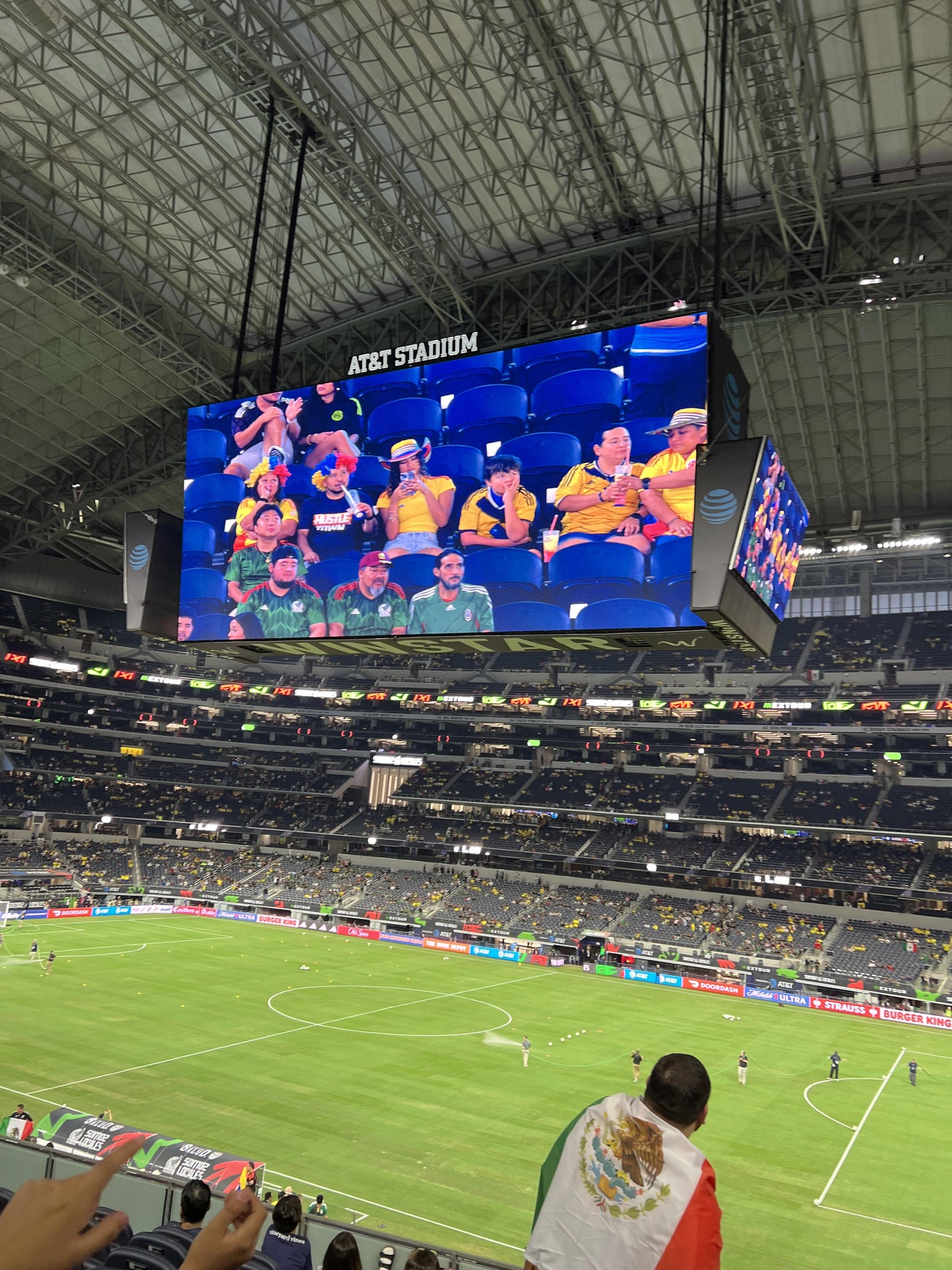 Real Fan View taken from Section C 232 at AT&T Stadium by Elias R