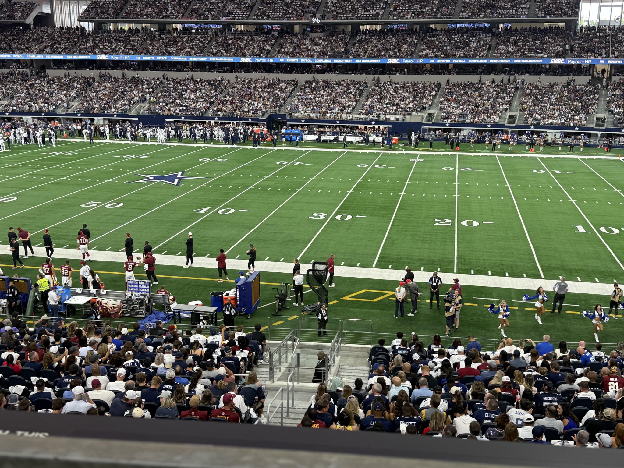 Real Fan View taken from Section C 233 at AT&T Stadium by Gabino H