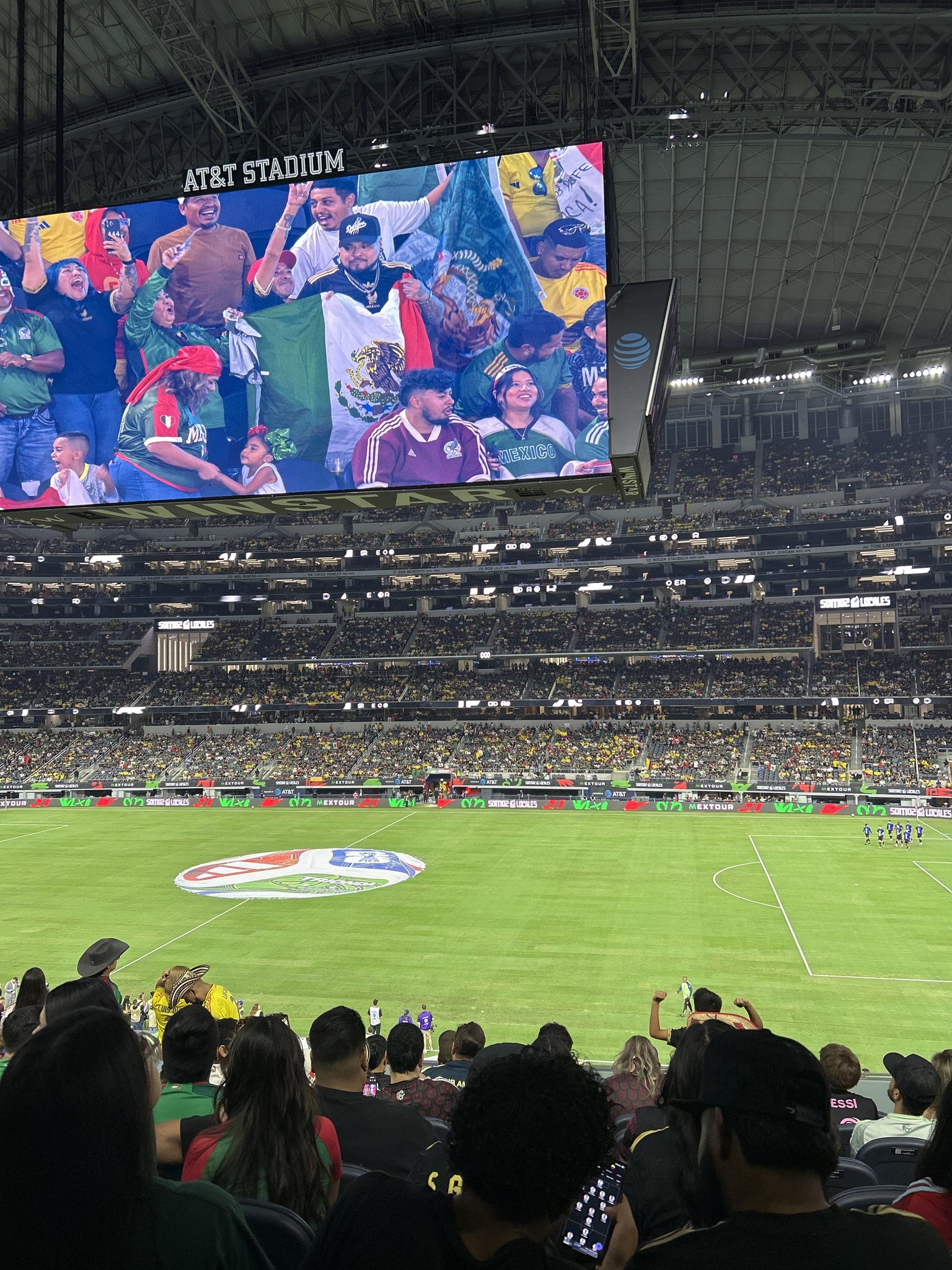 Real Fan View taken from Section C 233 at AT&T Stadium by Itzy A
