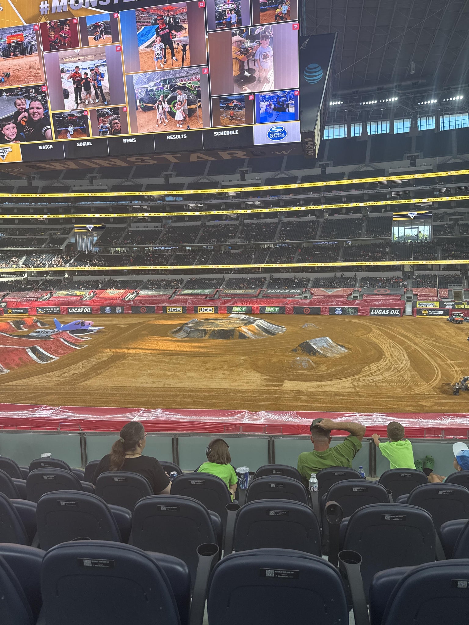 Real Fan View taken from Section C 233 at AT&T Stadium by J’mel H