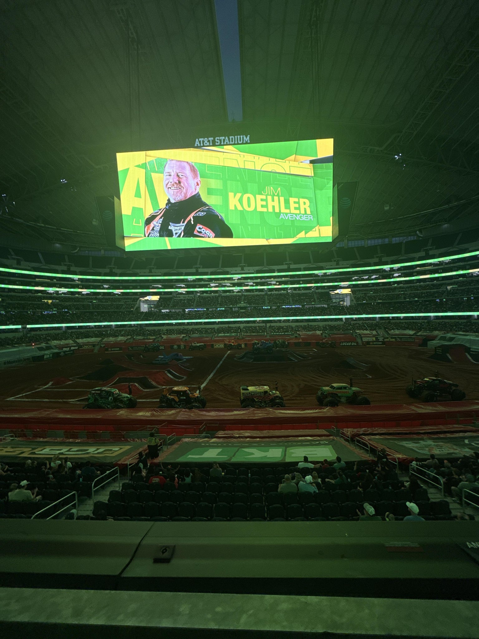 Real Fan View taken from Section C 235 at AT&T Stadium by Tyler K