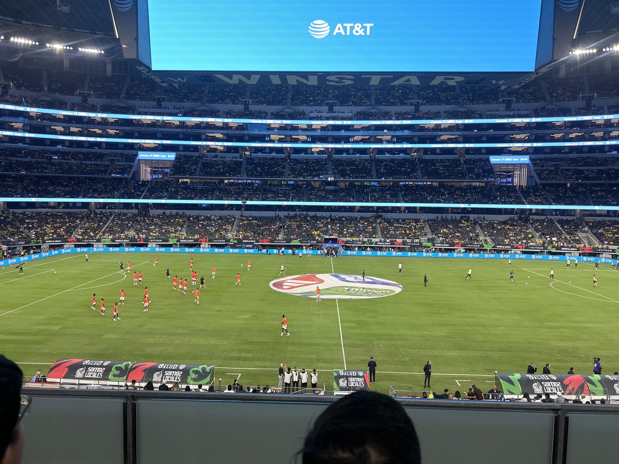 Real Fan View taken from Section C 235 at AT&T Stadium by Lizet C