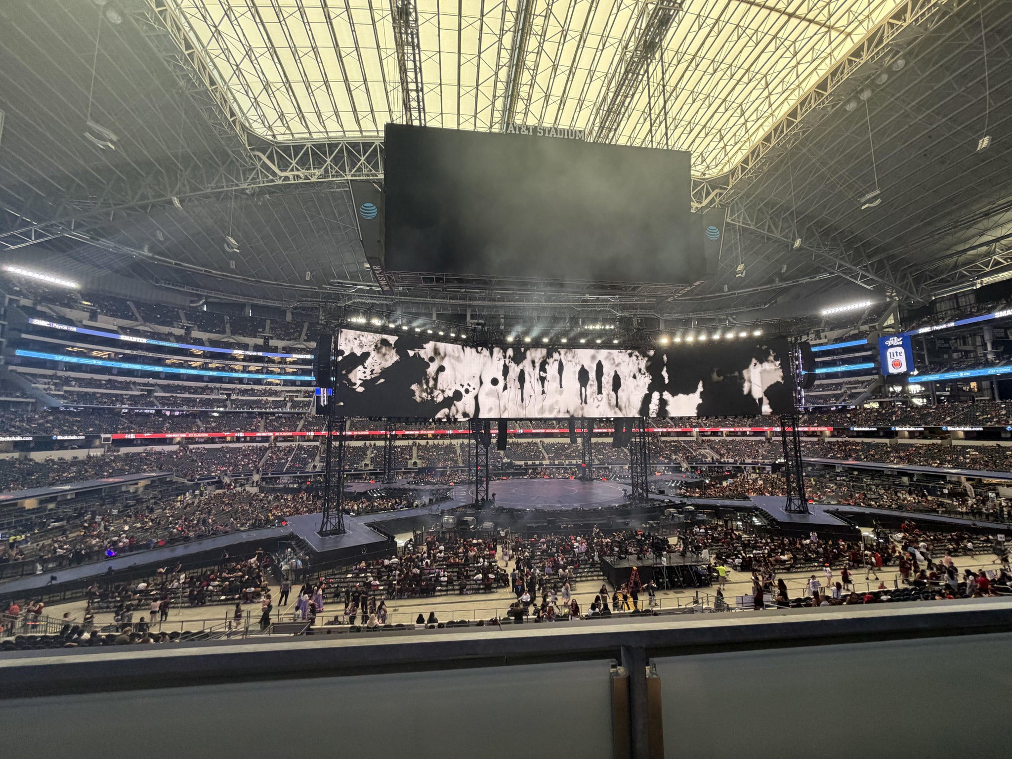 Real Fan View taken from Section C 236 at AT&T Stadium by Keren Z