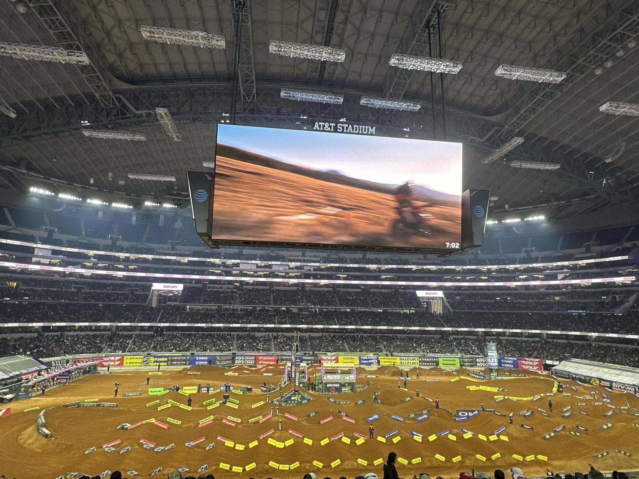 Real Fan View taken from Section C 236 at AT&T Stadium by Cazzie F
