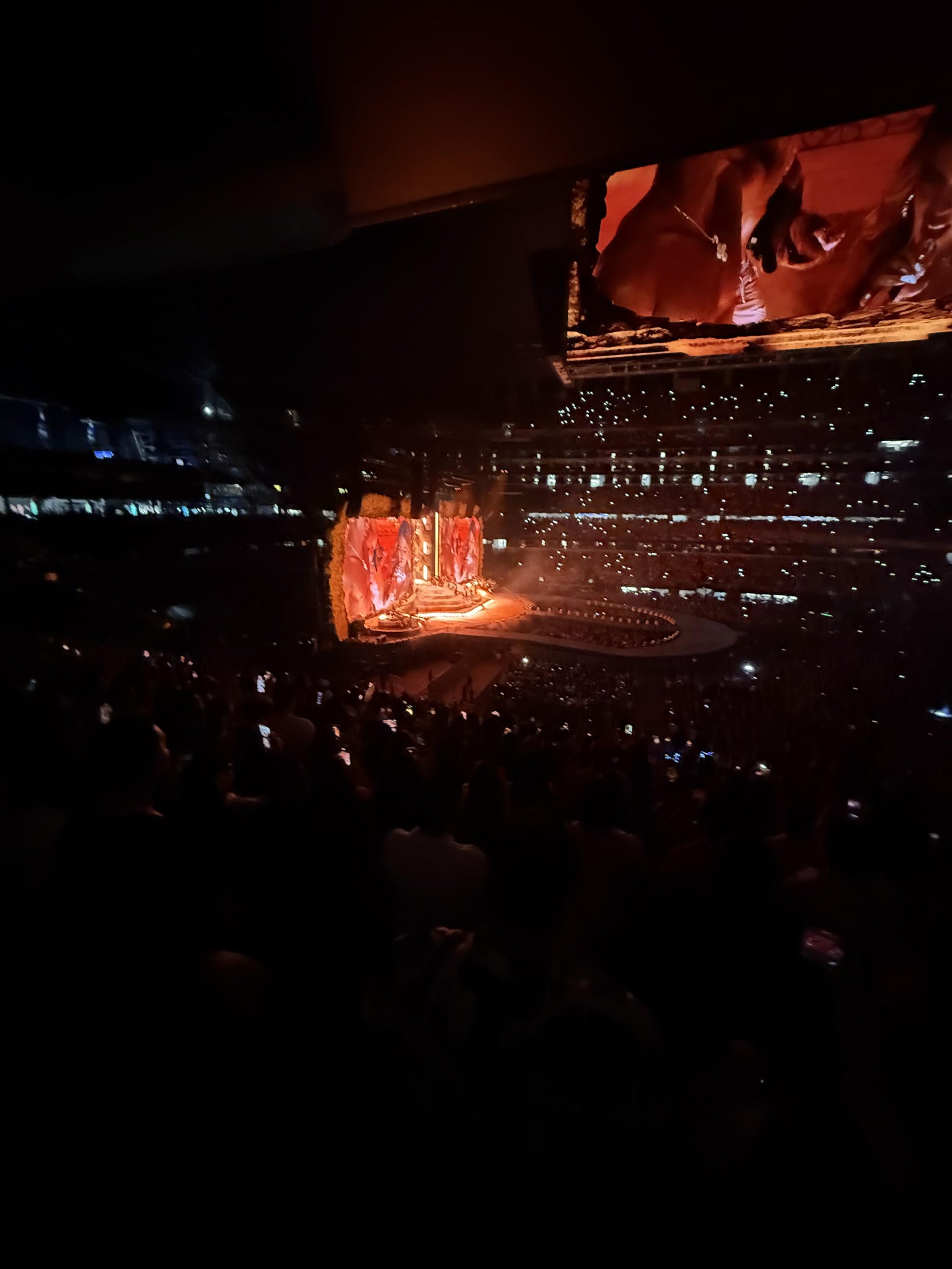 Real Fan View taken from Section C 236 at AT&T Stadium by Stephany I