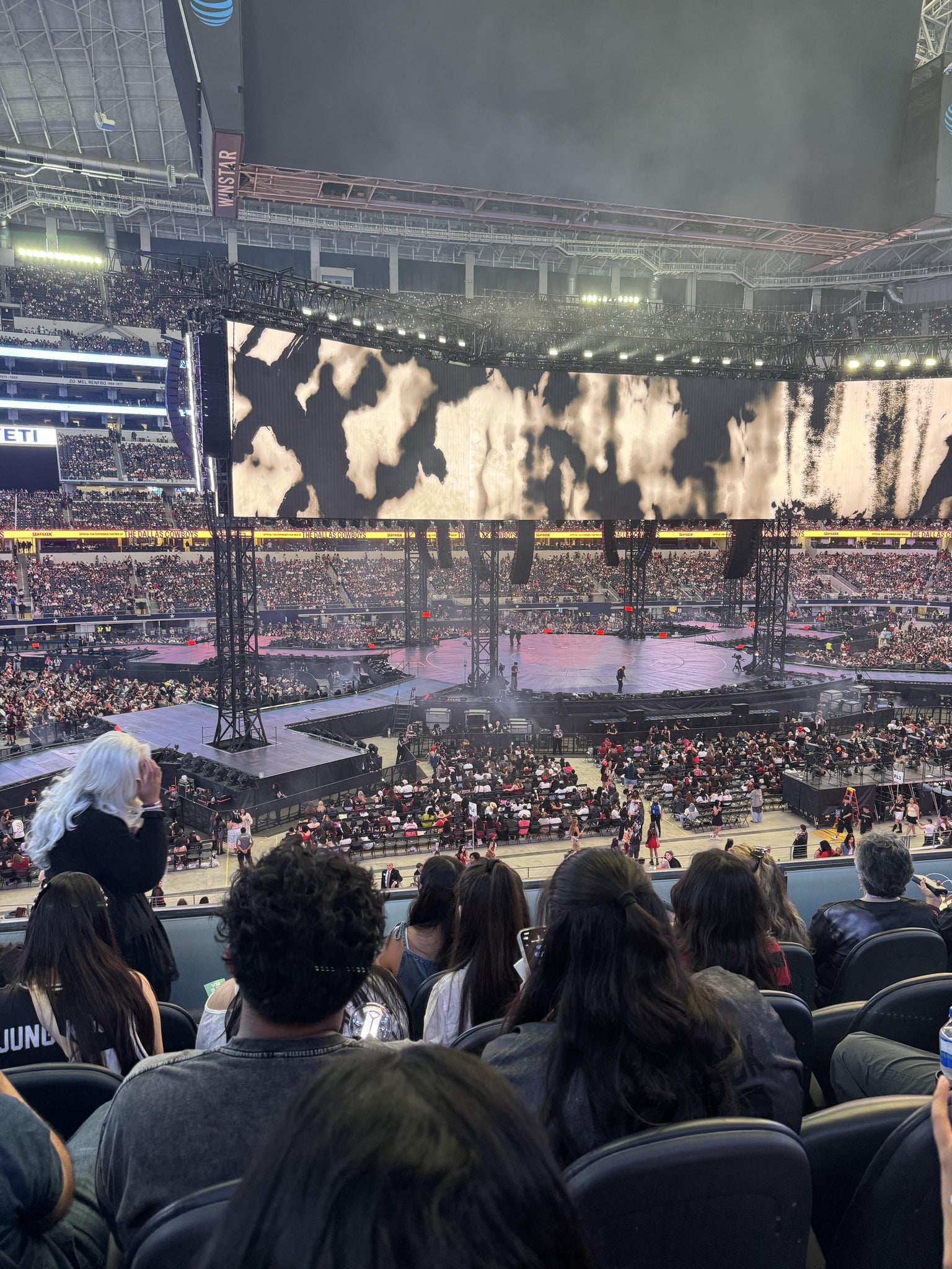 Real Fan View taken from Section C 237 at AT&T Stadium by Lindsay F