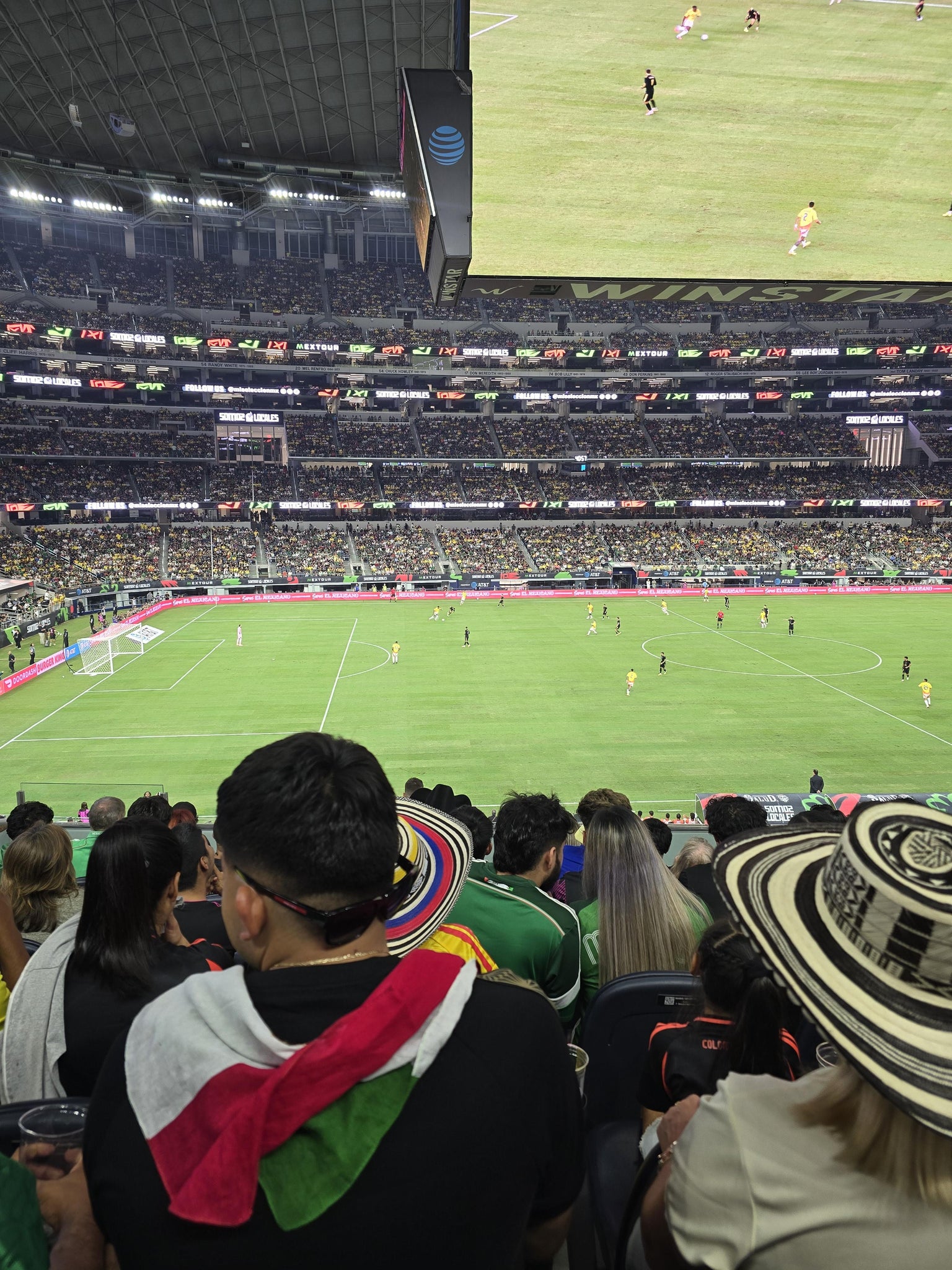 Real Fan View taken from Section C 237 at AT&T Stadium by Abraham C