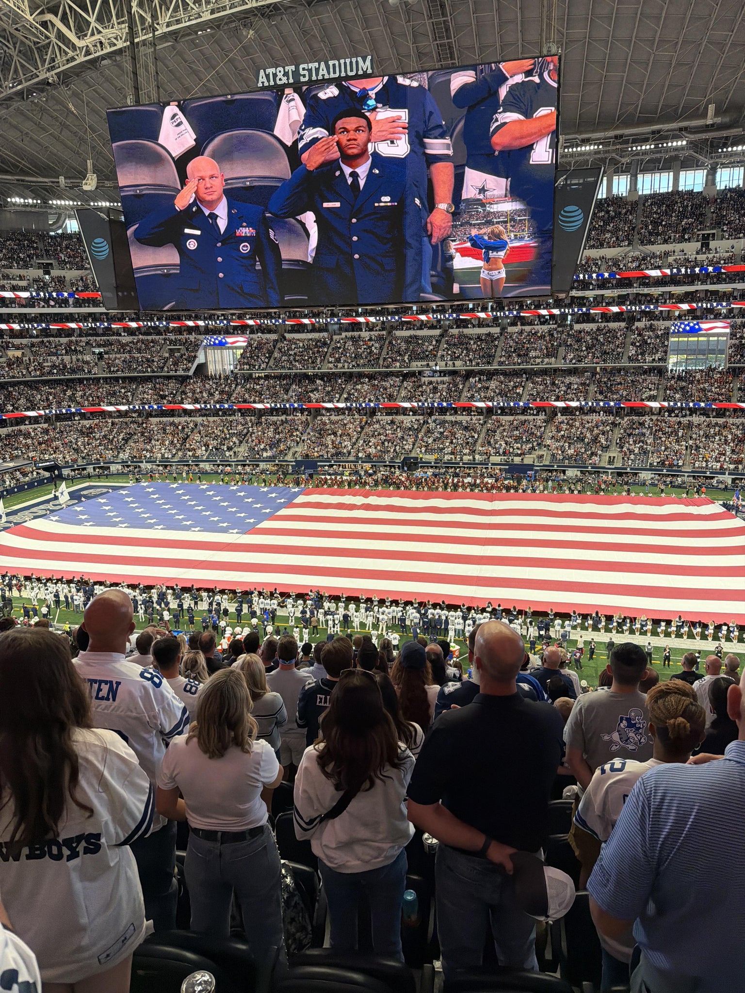 Real Fan View taken from Section C 309 at AT&T Stadium by Chris P