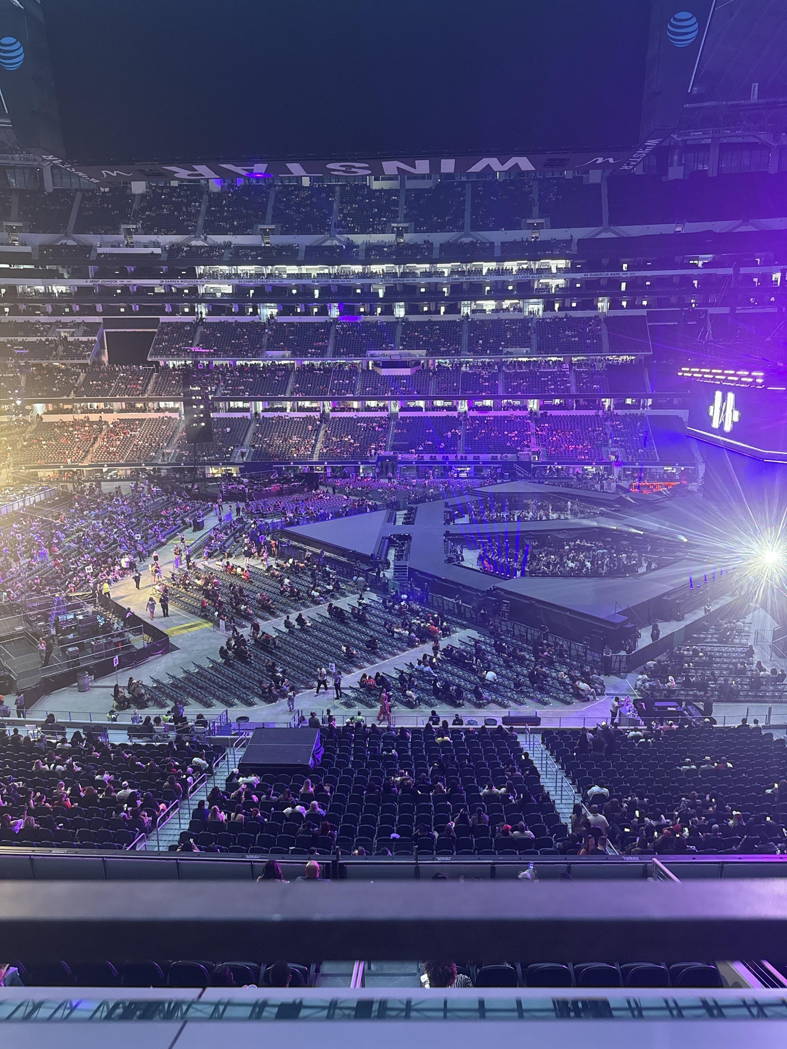 Real Fan View taken from Section C 310 at AT&T Stadium by Mia P
