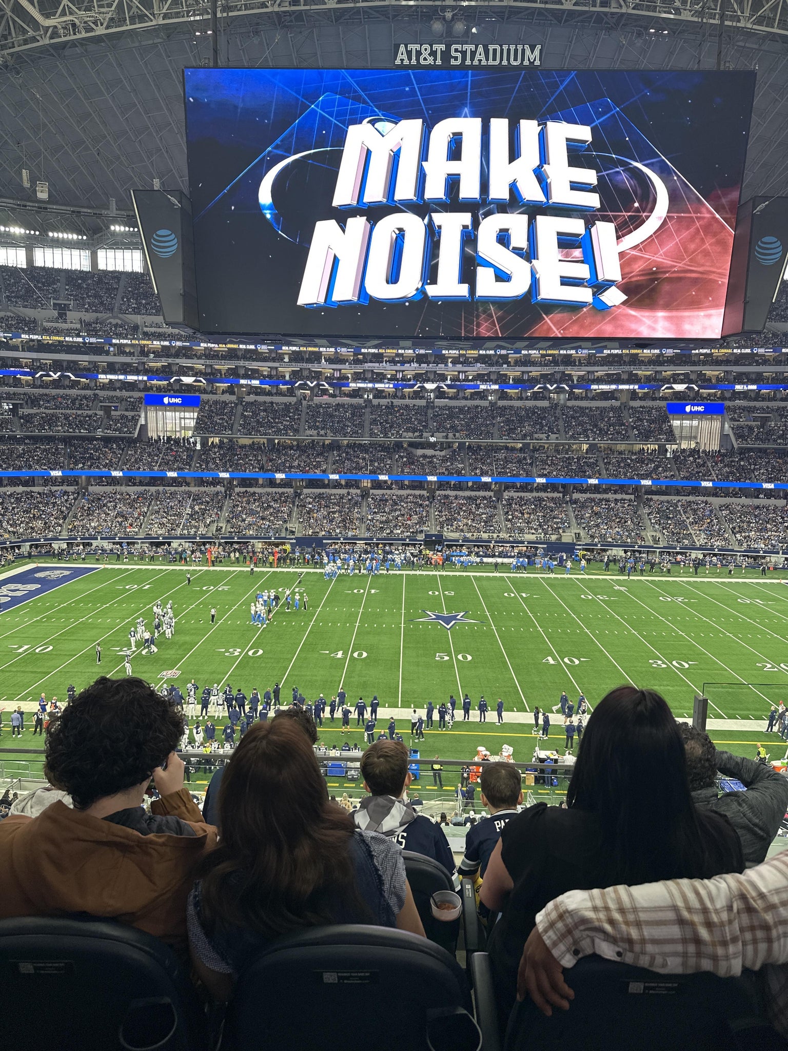 Real Fan View taken from Section C 311 at AT&T Stadium by Pittman S